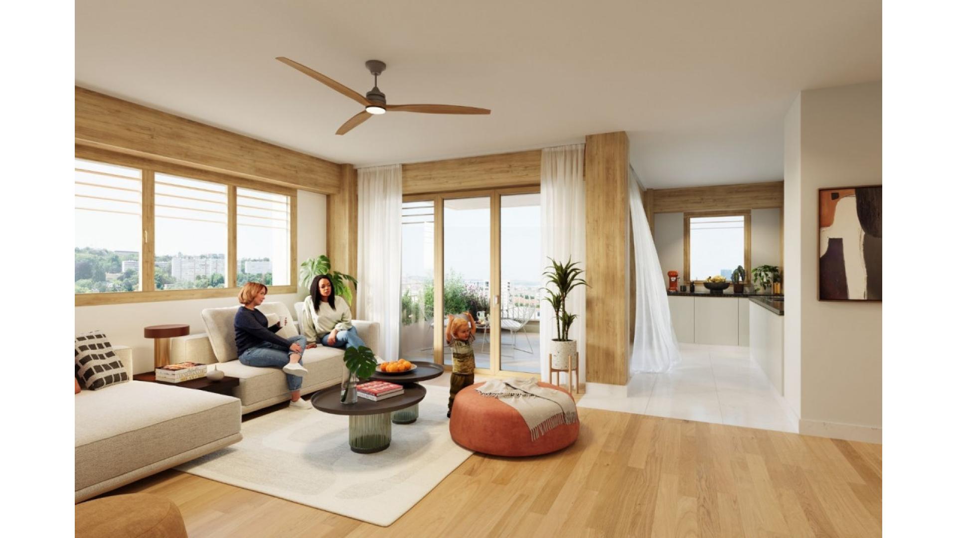 Lyon 2eme Arrondissement — Situé au cœur du quartier Confluence à Lyon, ce nouvel ensemble résidentiel propose des appartements... - photo 2