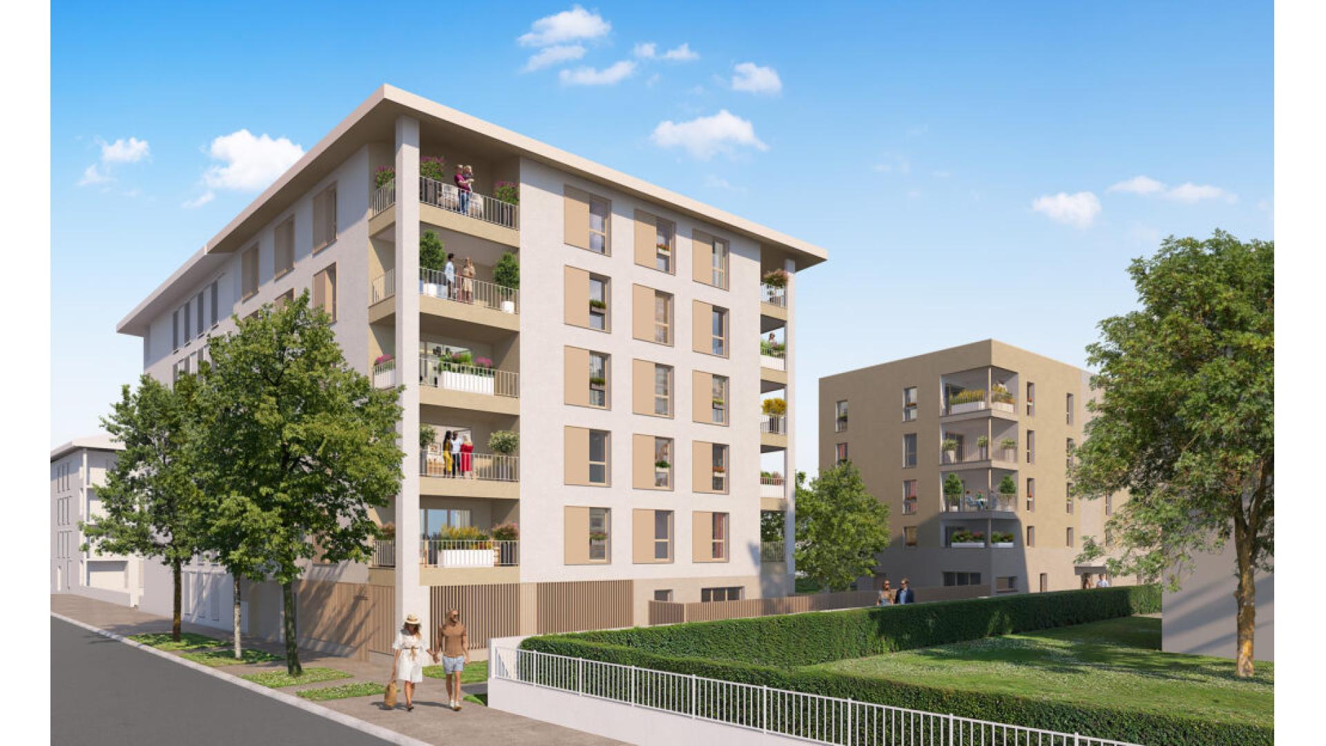 Programme neuf Annemasse — Située à Annemasse, à proximité immédiate de Genève, cette résidence contemporaine prend place dans ... à Annemasse — éligible PTZ