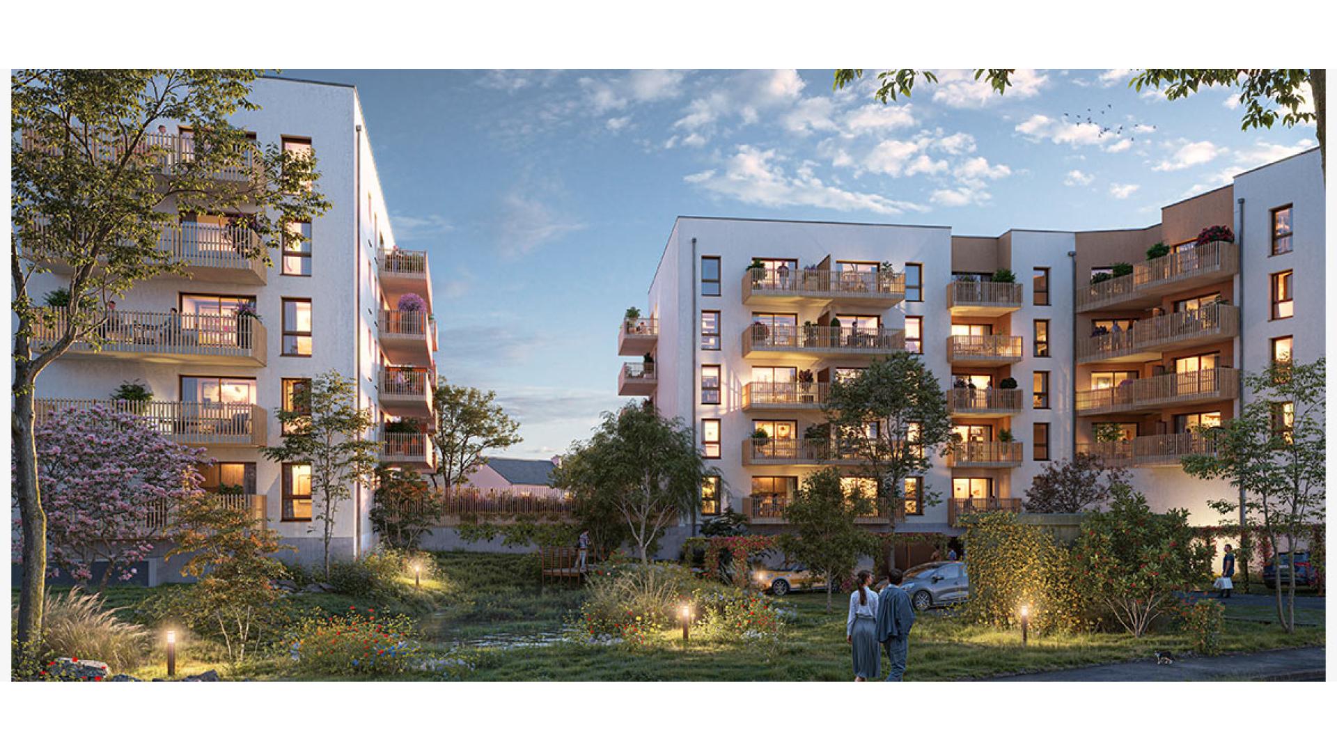 Programme neuf Saint-Barthelemy-D'anjou — Dans un environnement urbain agréable, cette résidence neuve propose des appartements adaptés à diff... à Saint-Barthelemy-D'anjou — éligible PTZ