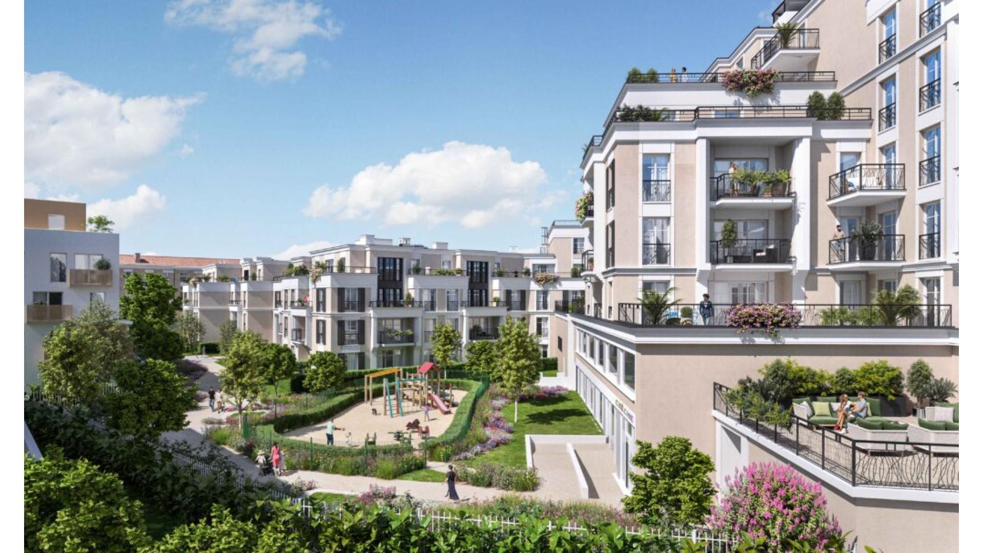 Programme neuf Bezons — À proximité immédiate de l’arrêt Pont de Bezons du Tram 2, cette nouvelle résidence se distingue par... à Bezons — éligible PTZ