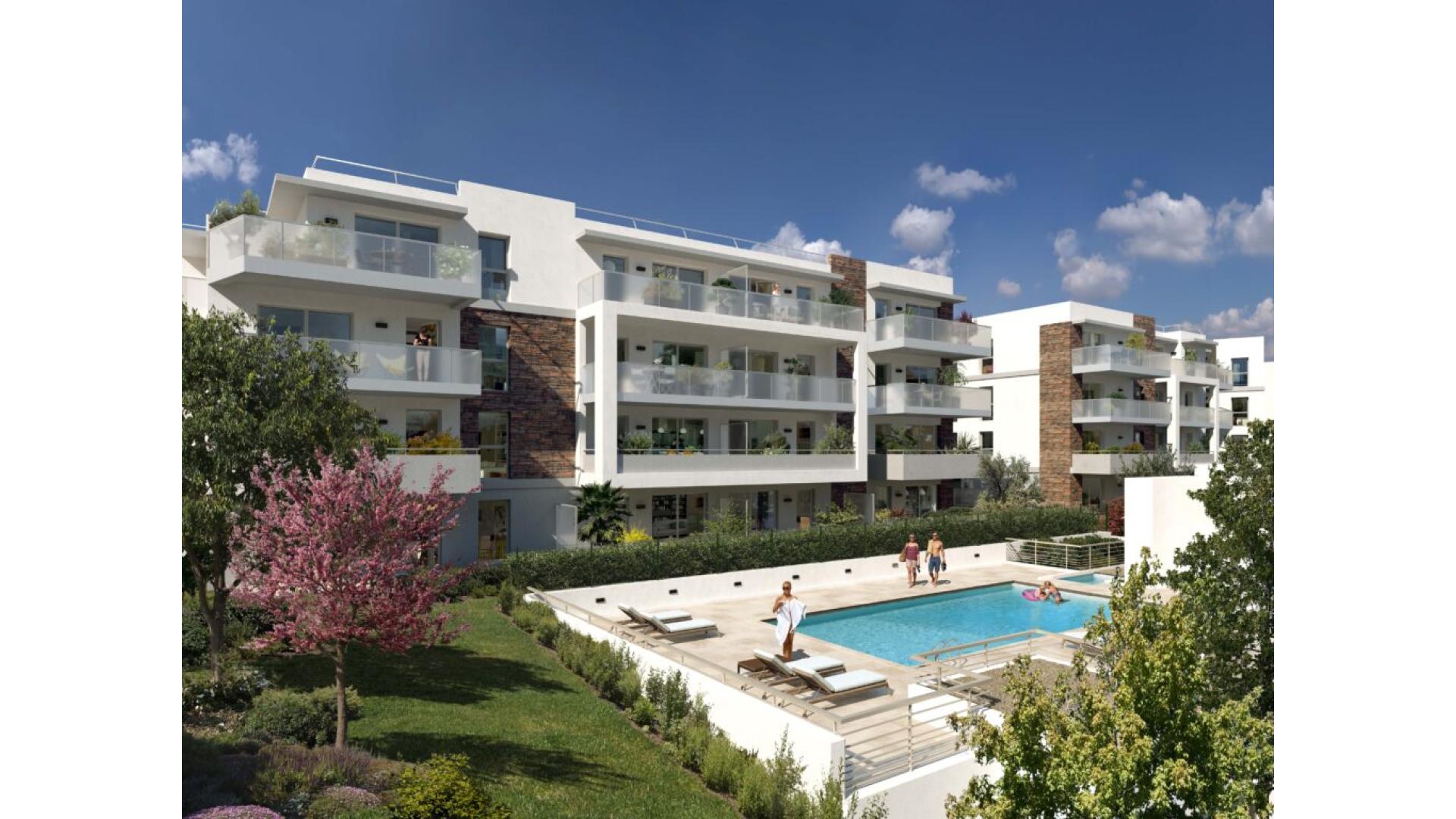 Programme neuf Saint-Laurent-du-Var — Située dans le quartier résidentiel des Jaquons, cette nouvelle résidence propose un environnement d... à Saint-Laurent-du-Var — éligible PTZ