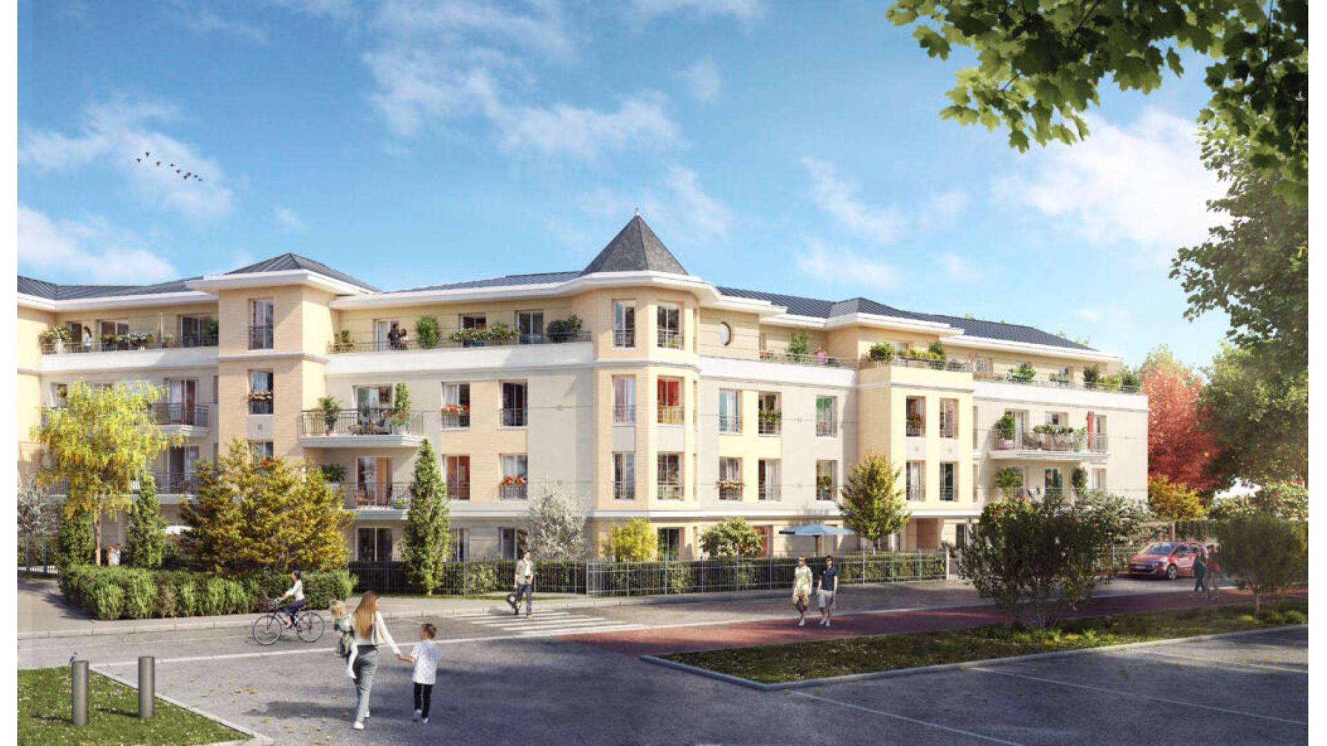 Programme neuf Noiseau — Située à proximité du centre-ville de Noiseau, cette résidence se distingue par son architecture néo... à Noiseau — éligible PTZ