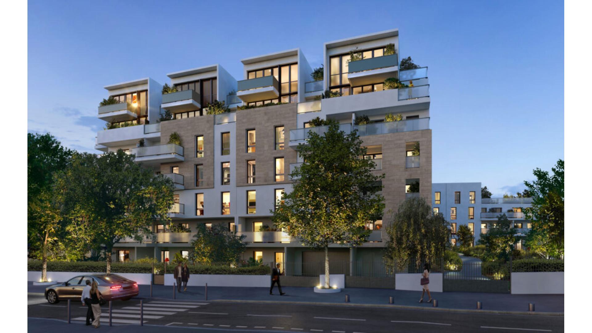 Programme neuf Marseille — Située dans le 8e arrondissement de Marseille, à seulement 800 mètres des plages emblématiques de Vi... à Marseille — éligible PTZ