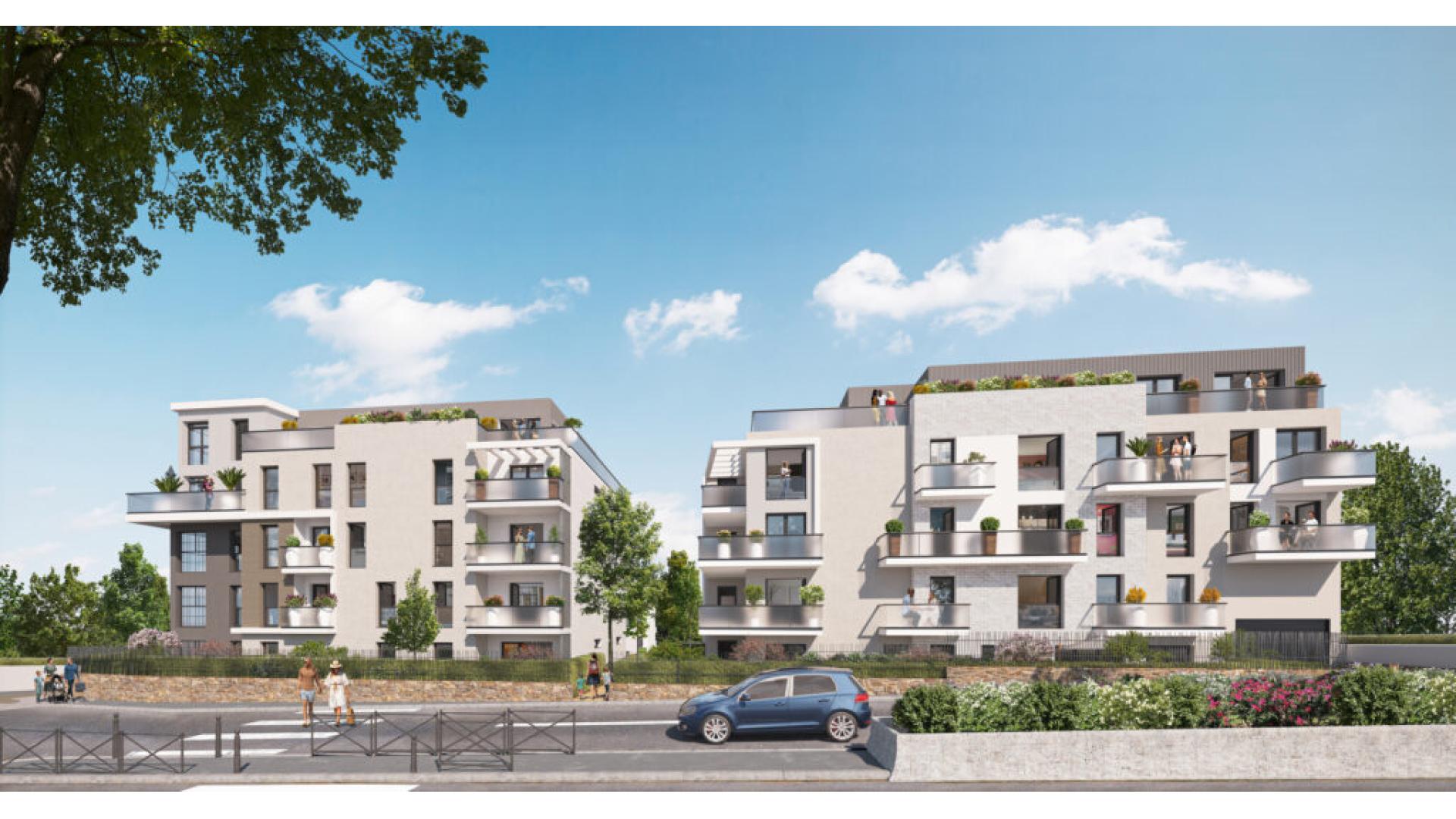 Programme neuf Noisy-le-Grand — Située à Noisy-le-Grand, cette résidence contemporaine bénéficie d’un emplacement privilégié à seule... à Noisy-le-Grand — éligible PTZ