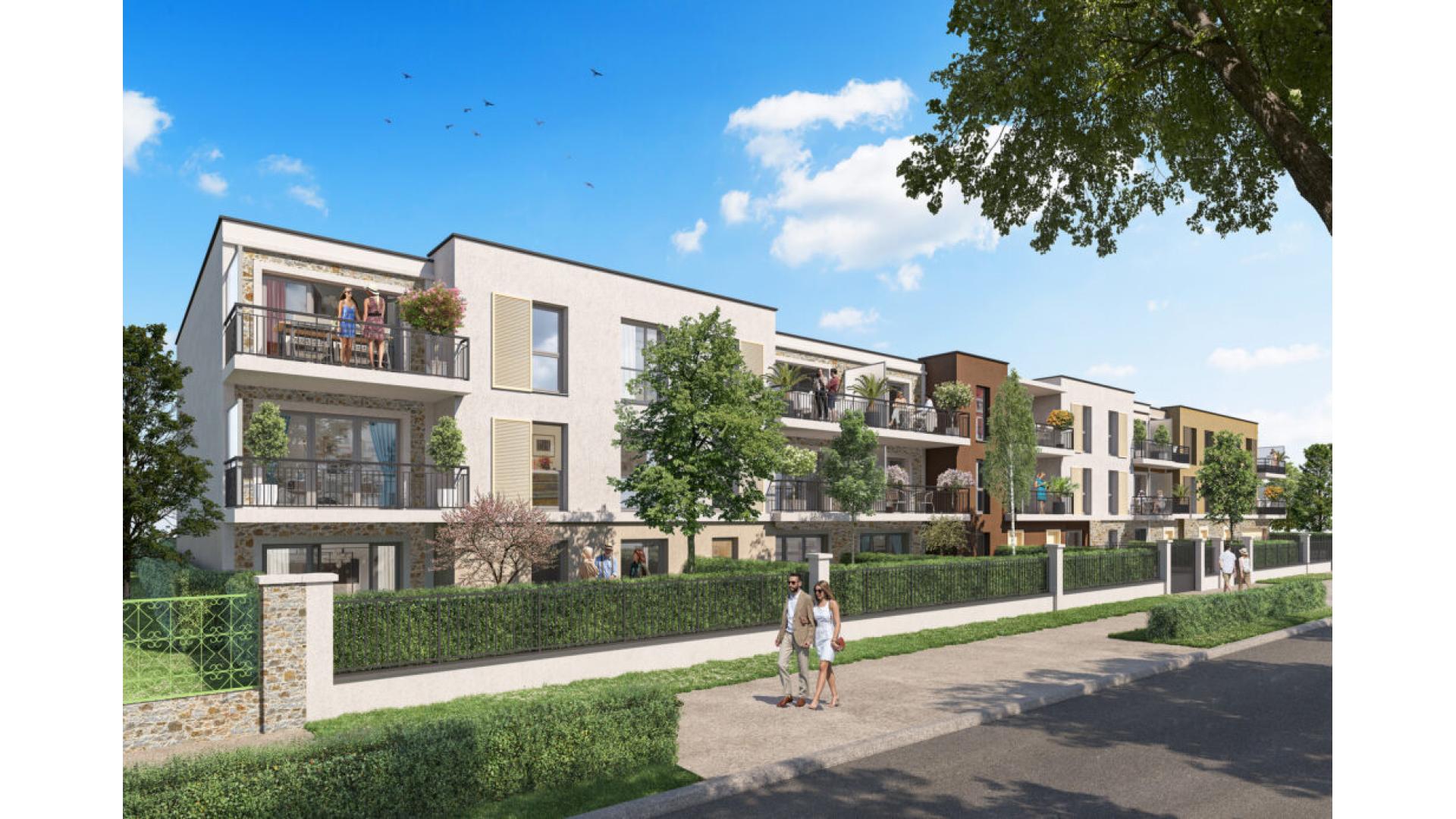 Programme neuf Pomponne — Située à proximité immédiate des bords de Marne, cette résidence à l’architecture contemporaine à ta... à Pomponne — éligible PTZ