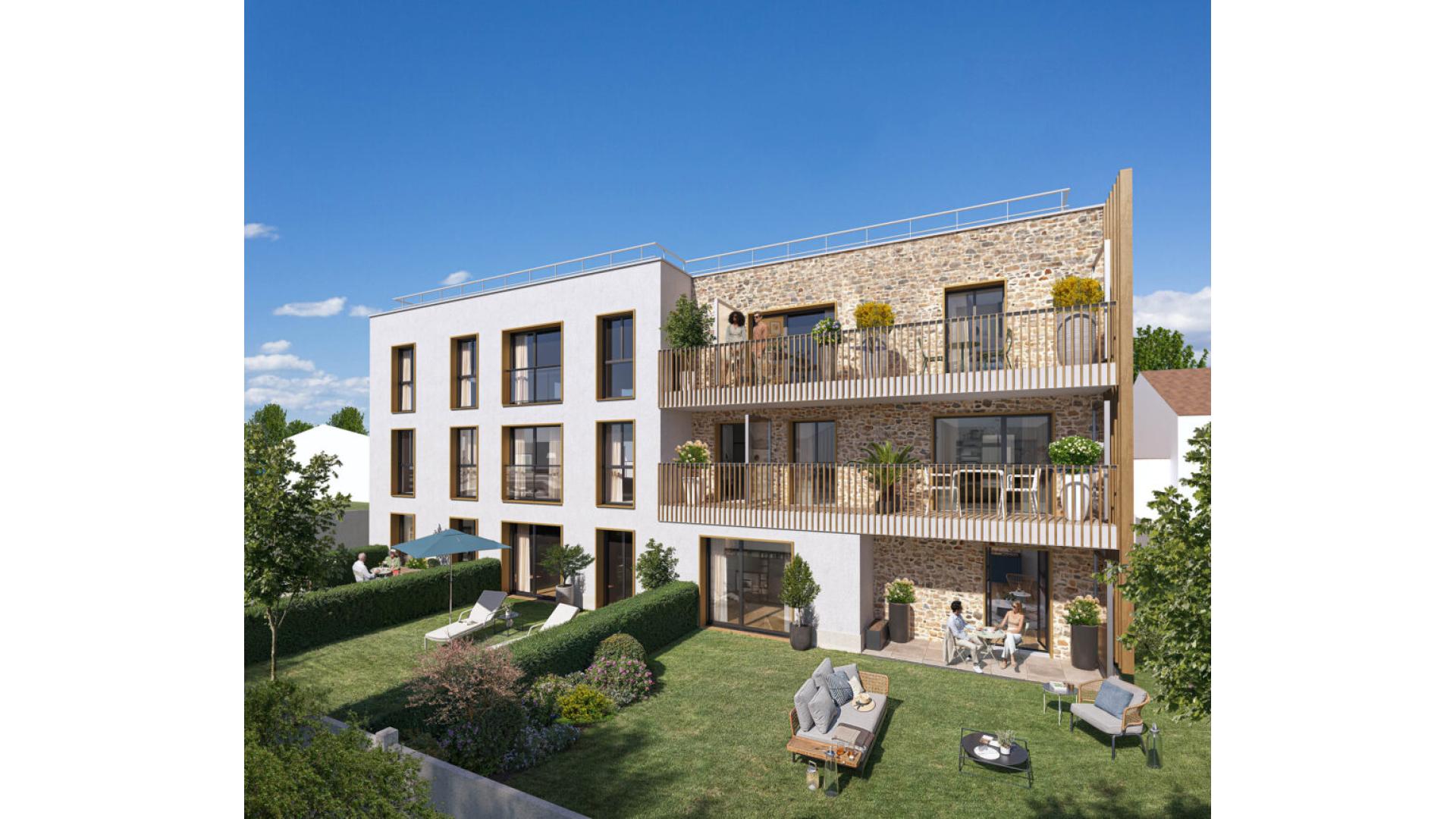 Programme neuf Chennevieres-sur-Marne — Située en lisière du centre-ville de Chennevières-sur-Marne, cette résidence s’intègre harmonieuseme... à Chennevieres-sur-Marne — éligible PTZ