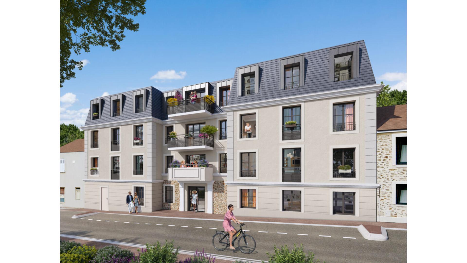 Programme neuf Saint-Cyr-L'ecole — Située en plein cœur de Saint-Cyr-l'École, cette nouvelle résidence se distingue par une architectur... à Saint-Cyr-L'ecole — éligible PTZ