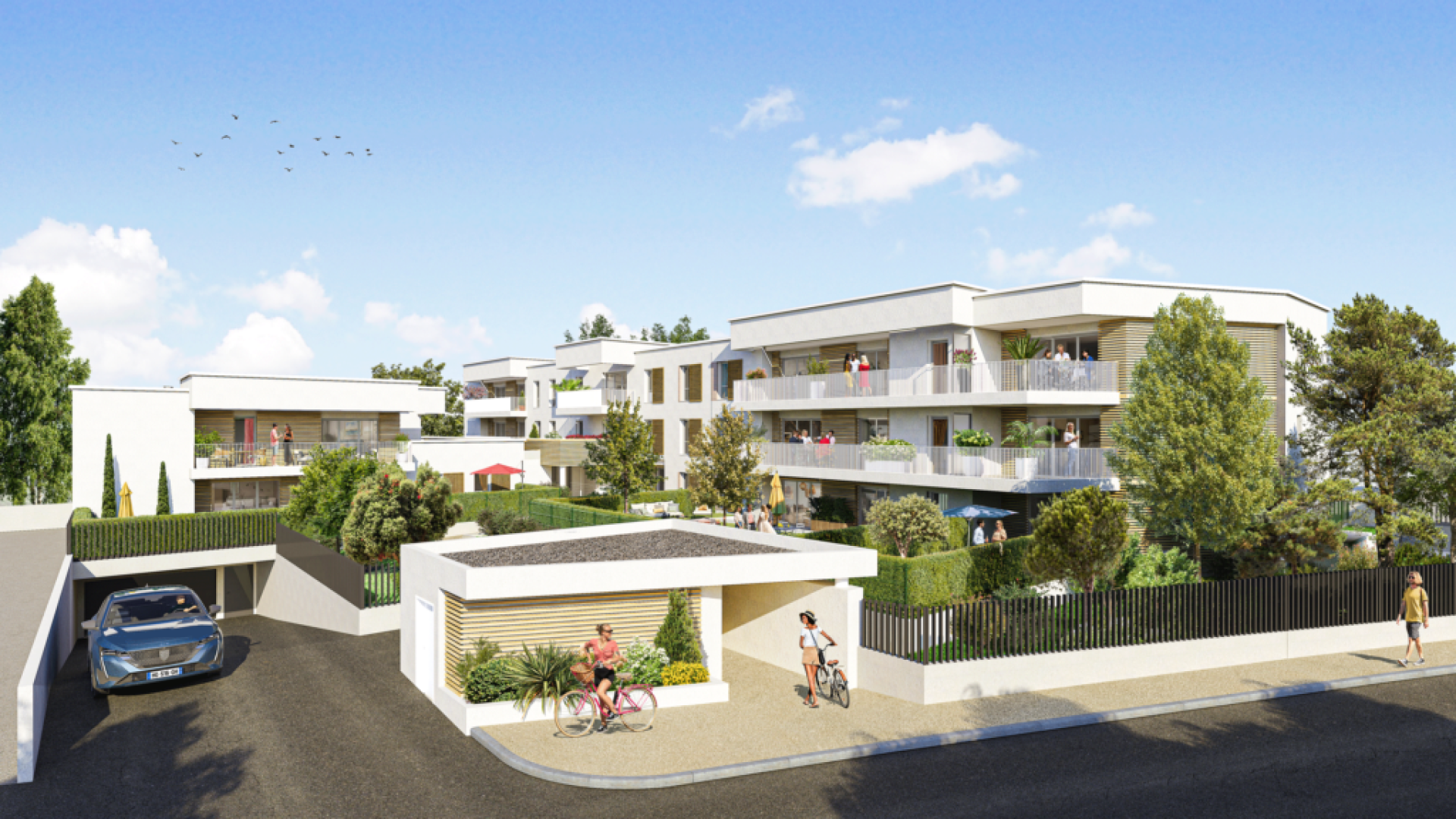 Programme neuf Vitrolles — Située au sud de Vitrolles, à proximité immédiate des Pennes-Mirabeau, cette résidence à l'architect... à Vitrolles — éligible PTZ