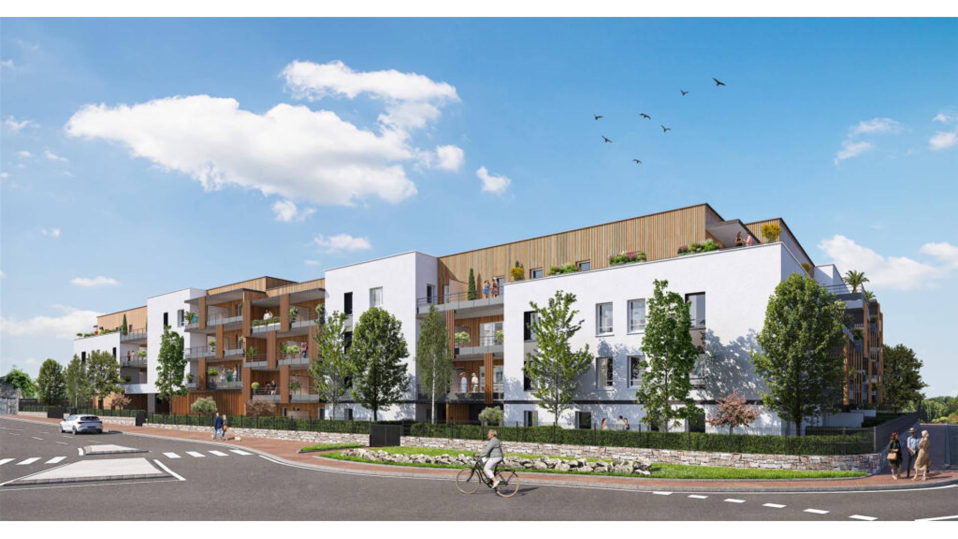 Programme neuf les Herbiers — Située aux Herbiers, à seulement 10 minutes à pied du centre-ville, cette nouvelle résidence à l’arc... à les Herbiers — éligible PTZ