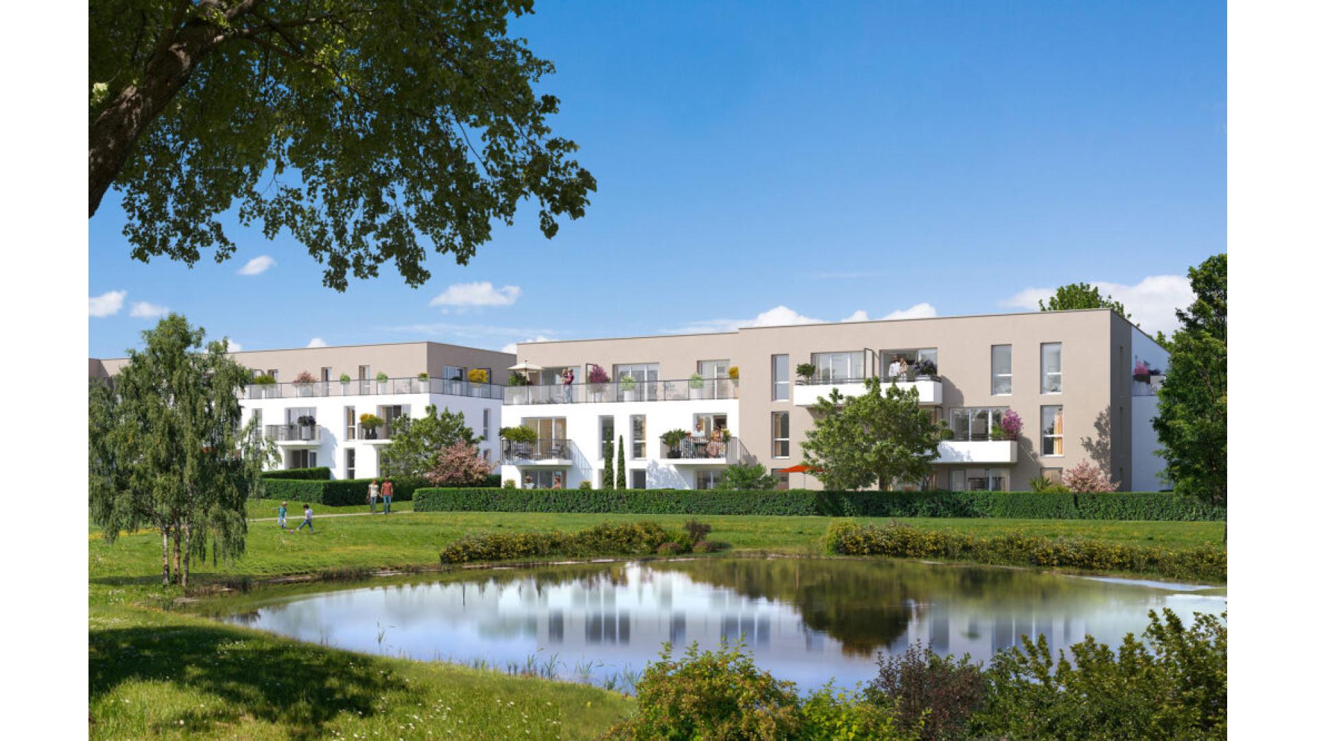 Programme neuf la-Roche-sur-Yon — Située à proximité immédiate du centre-ville de La Roche-sur-Yon, cette résidence contemporaine se d... à la-Roche-sur-Yon — éligible PTZ