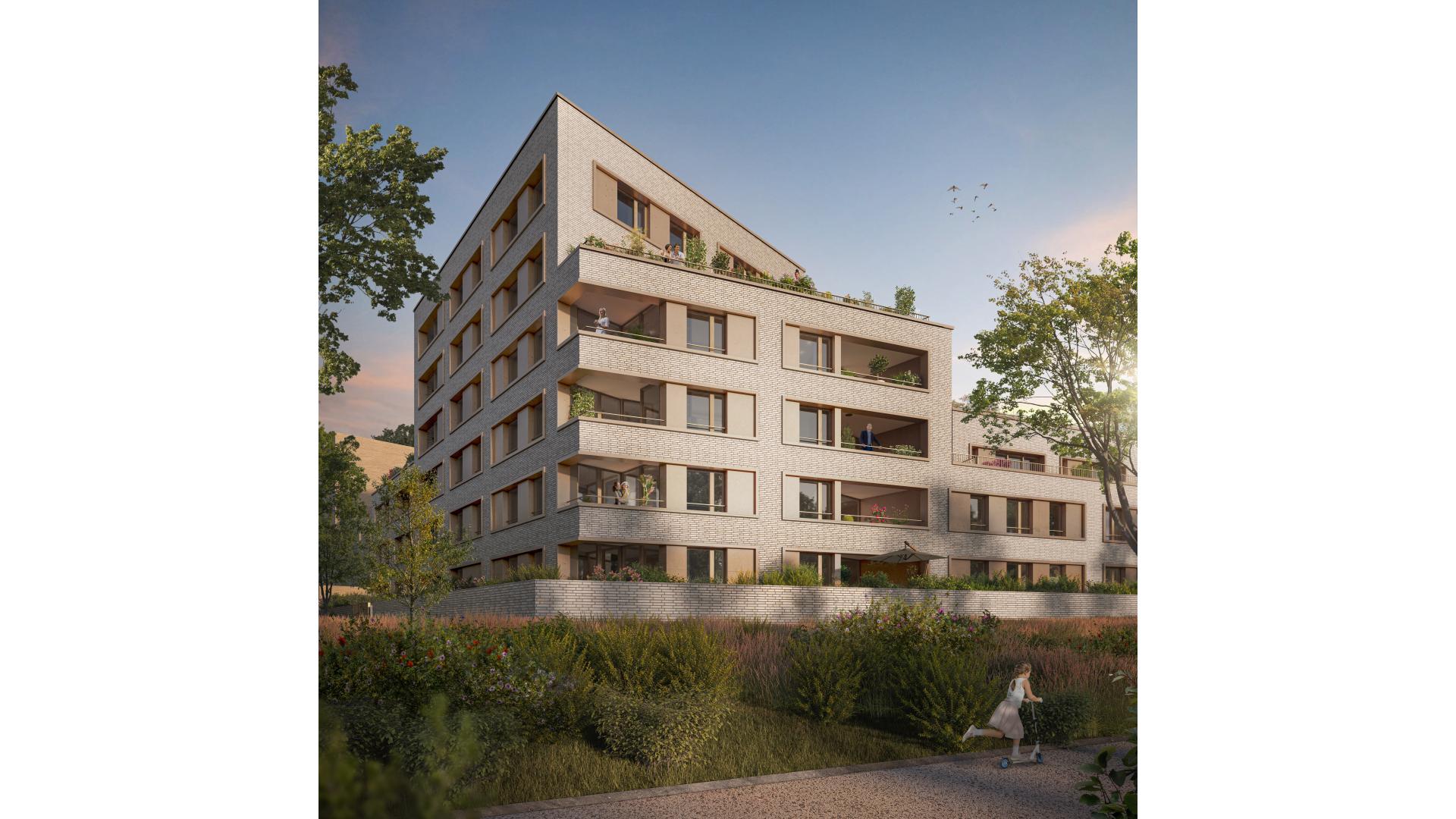 Programme neuf Brétigny-sur-Orge — Au cœur d’un vaste parc boisé de 10 hectares, cette résidence prend place dans un écoquartier dynami... à Brétigny-sur-Orge — éligible PTZ