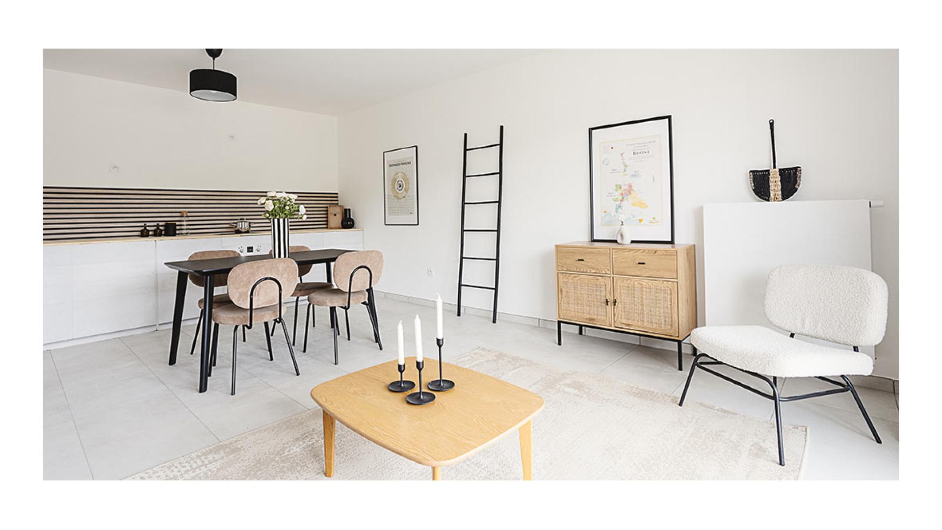 Programme neuf Thonon-les-Bains — Située dans un cadre paisible et résidentiel, cette réalisation propose un ensemble d'appartements n... à Thonon-les-Bains — éligible PTZ