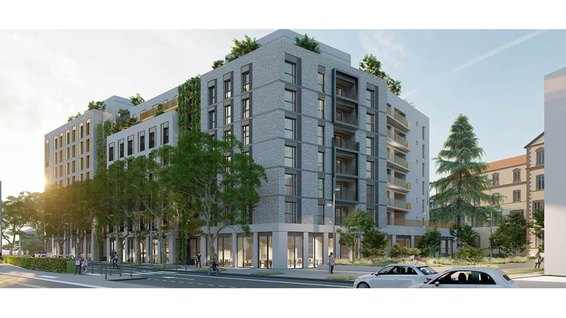 Programme neuf Clermont-Ferrand — Située dans un environnement urbain attractif, cette résidence neuve propose des appartements contem... à Clermont-Ferrand — éligible PTZ