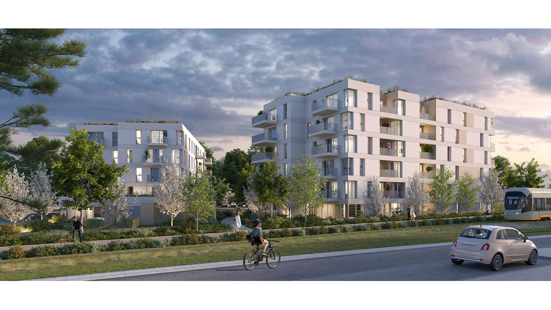 Programme neuf Saint-Jean-de-Braye — Située dans un environnement calme et agréable, cette résidence neuve propose des appartements conte... à Saint-Jean-de-Braye — éligible PTZ
