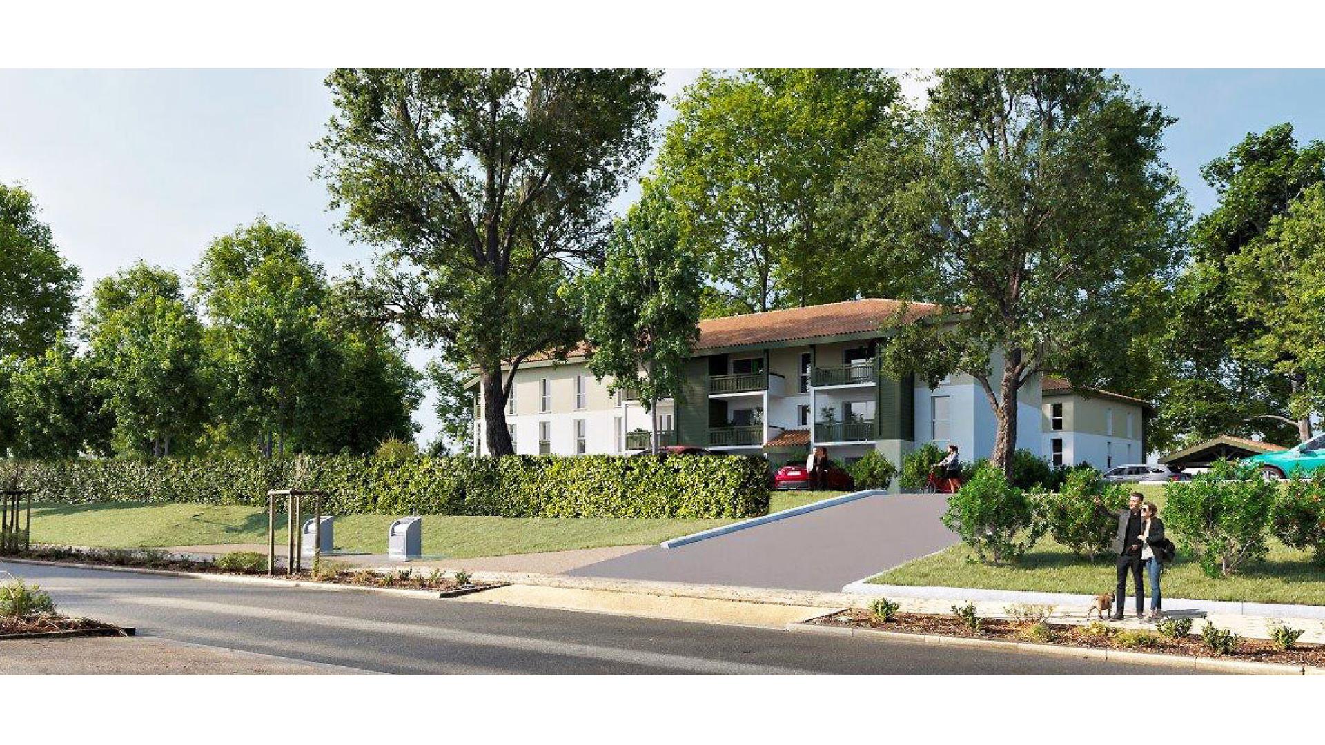 Programme neuf Castets — Située dans un environnement calme et résidentiel, cette nouvelle résidence propose des appartements... à Castets — éligible PTZ