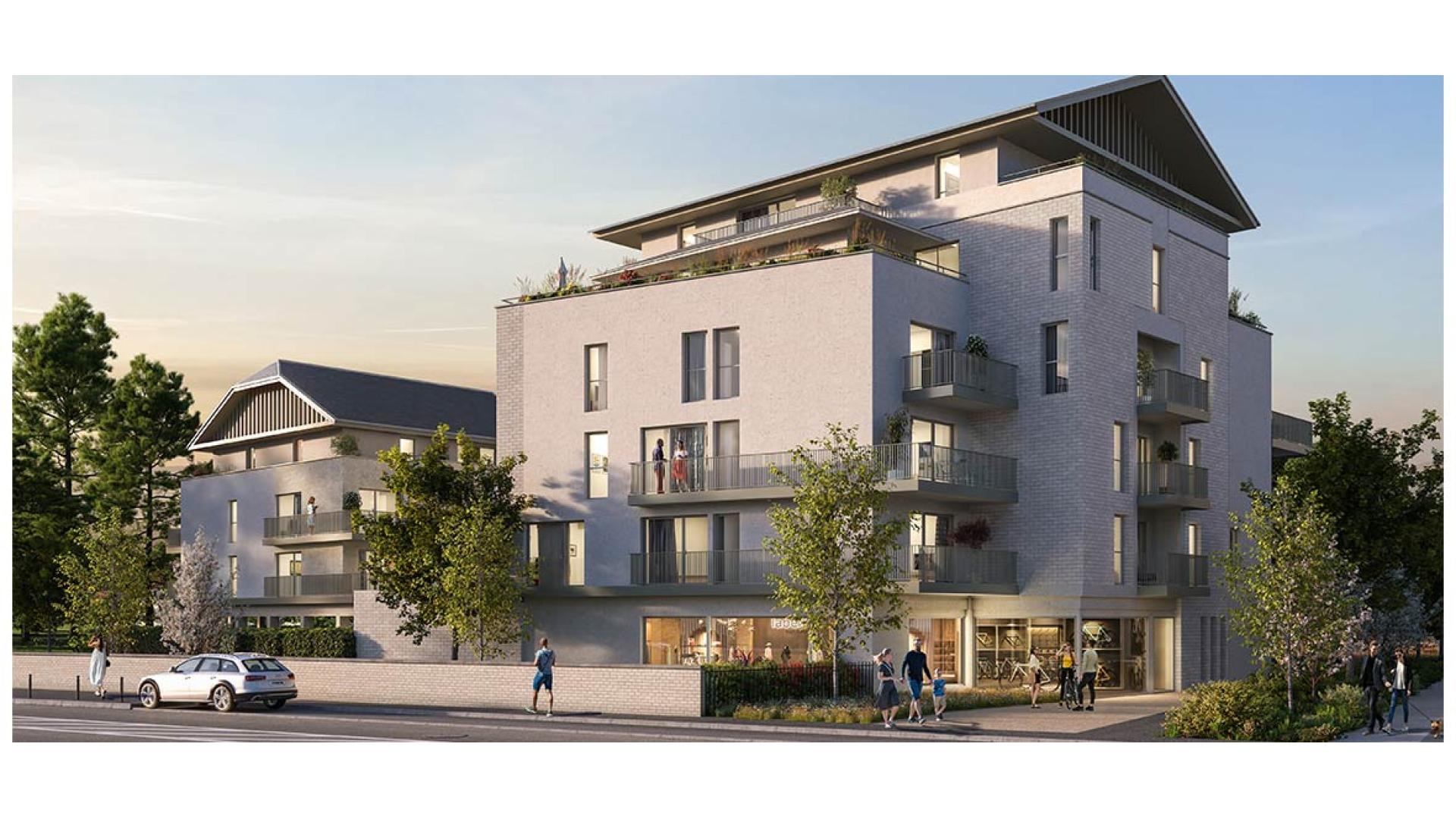 Programme neuf Orleans — Située dans un environnement agréable, cette nouvelle réalisation propose des appartements allant du... à Orleans — éligible PTZ