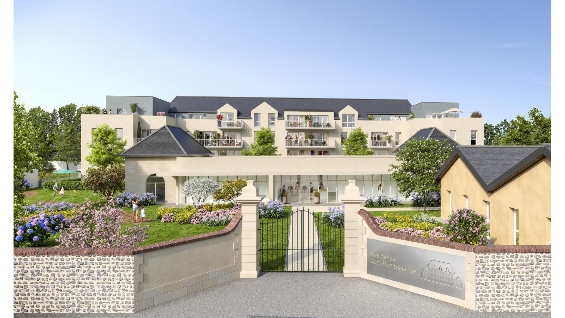 Programme neuf Oissel — Au cœur d’Oissel-sur-Seine, cette résidence s’implante dans un environnement privilégié, entre le ce... à Oissel — éligible PTZ