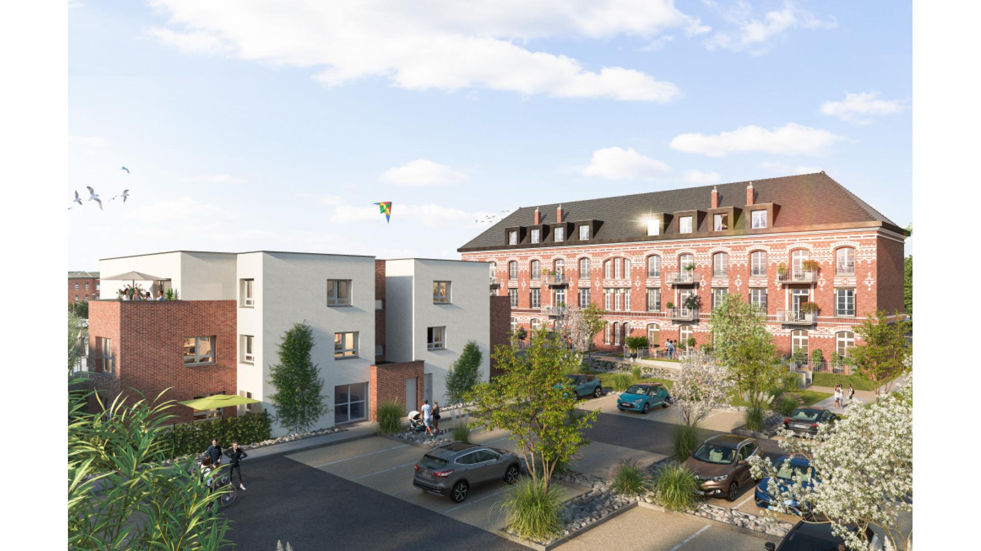 Programme neuf Berck sur Mer — Située dans un environnement résidentiel agréable, cette nouvelle réalisation propose des appartemen... à Berck sur Mer — éligible PTZ