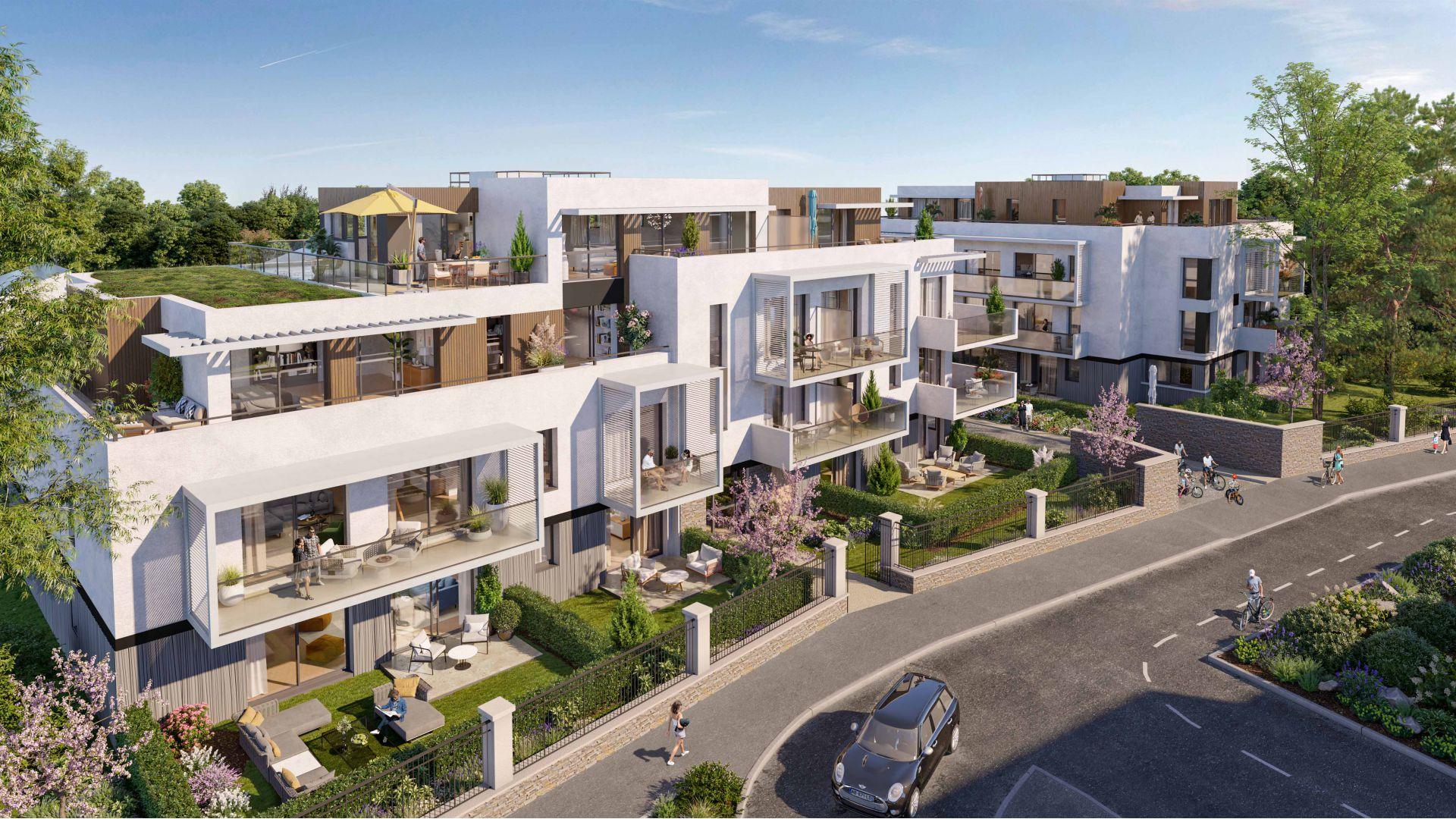 Programme neuf Pornichet — Située au cœur d’un environnement verdoyant, à proximité immédiate des Halles, des plages et des com... à Pornichet — éligible PTZ