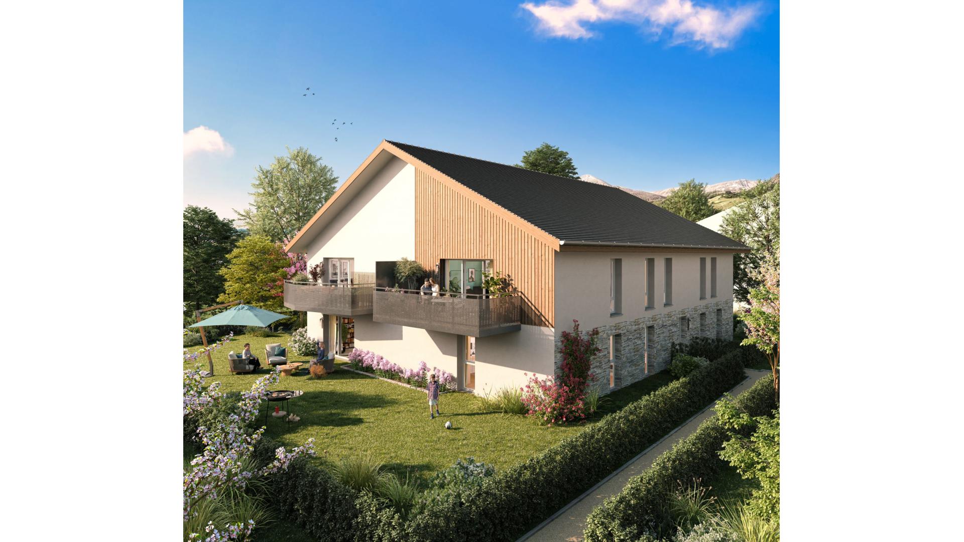 Programme neuf Myans — Située au cœur de Myans, cette nouvelle résidence propose un cadre de vie privilégié, entouré de pay... à Myans — éligible PTZ