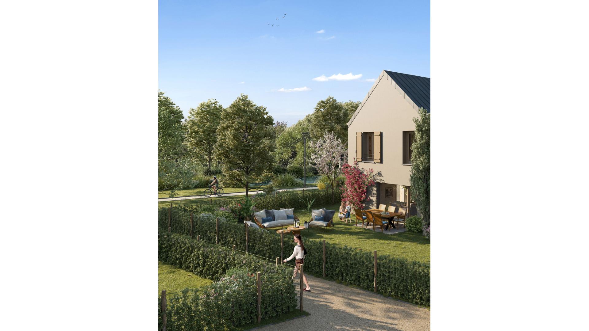 Programme neuf Champhol — Située à Champhol, cette nouvelle résidence propose un cadre de vie paisible à proximité immédiate d... à Champhol — éligible PTZ