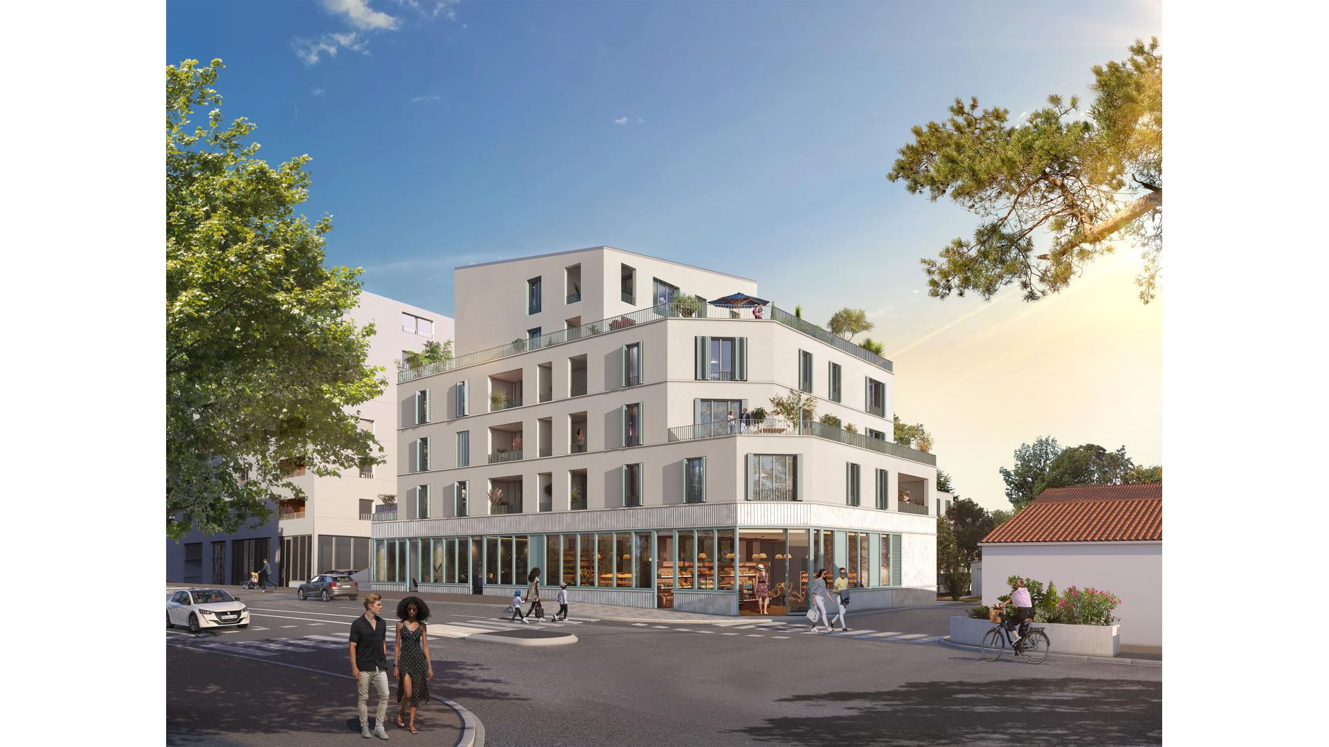 Programme neuf la Rochelle — Située à seulement quelques minutes à vélo du centre-ville historique et du port de La Rochelle, cet... à la Rochelle — éligible PTZ