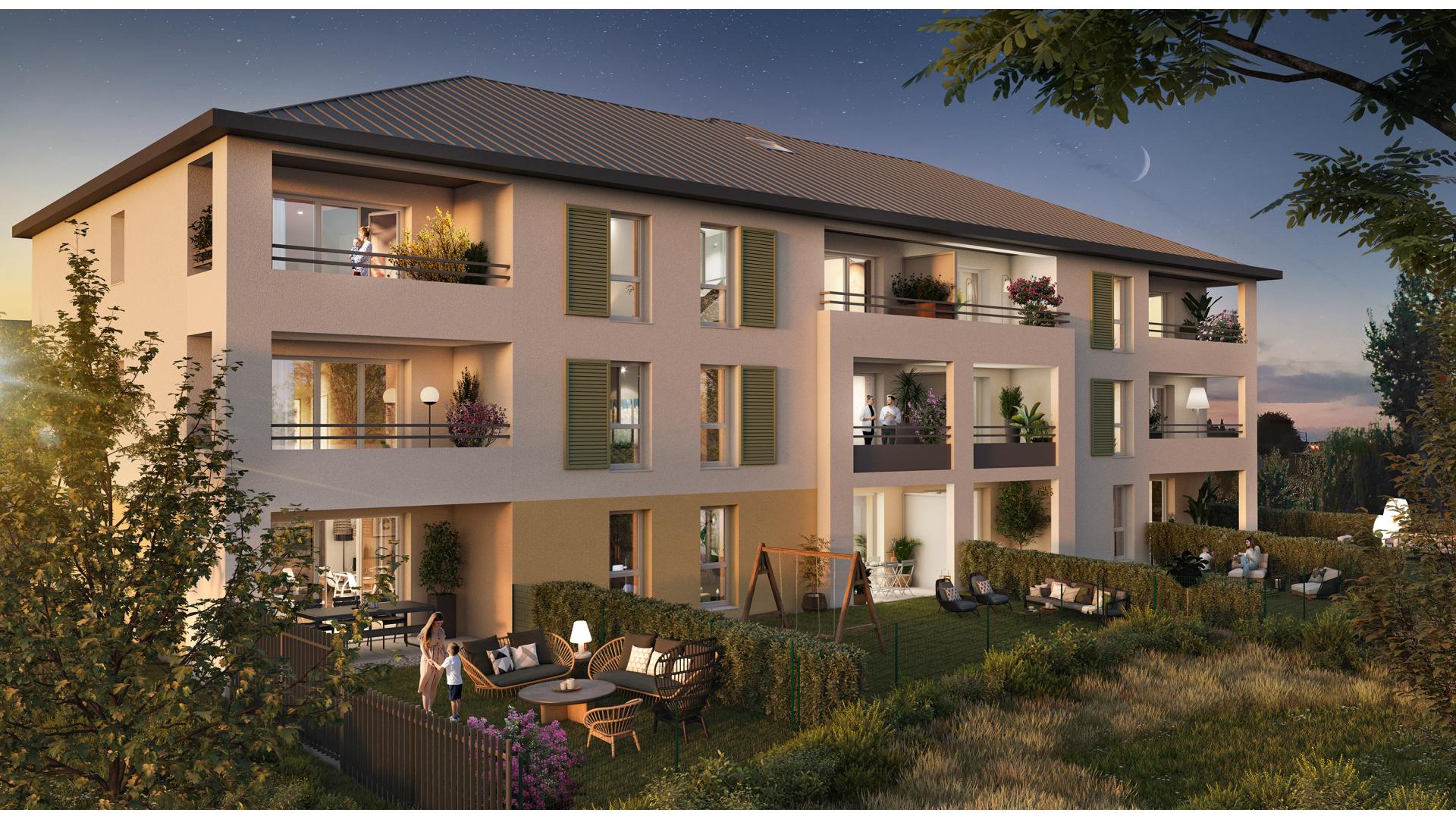 Programme neuf Montataire — Située à proximité du centre de Montataire, cette nouvelle réalisation s’intègre harmonieusement dan... à Montataire — éligible PTZ