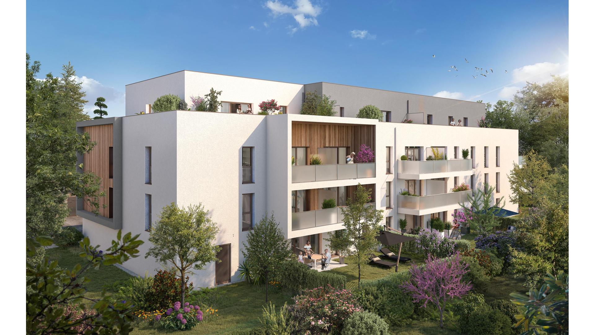 Programme neuf Thorigne-Fouillard — Située à Thorigné-Fouillard, cette résidence s’intègre harmonieusement dans un quartier pavillonnair... à Thorigne-Fouillard — éligible PTZ