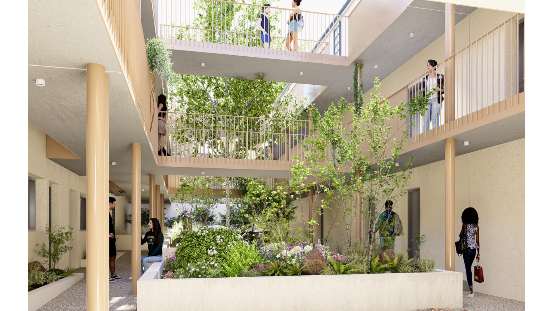 Programme neuf Nimes — Située à proximité immédiate de l’Université de Nîmes, cette résidence propose des logements équipés... à Nimes — éligible PTZ