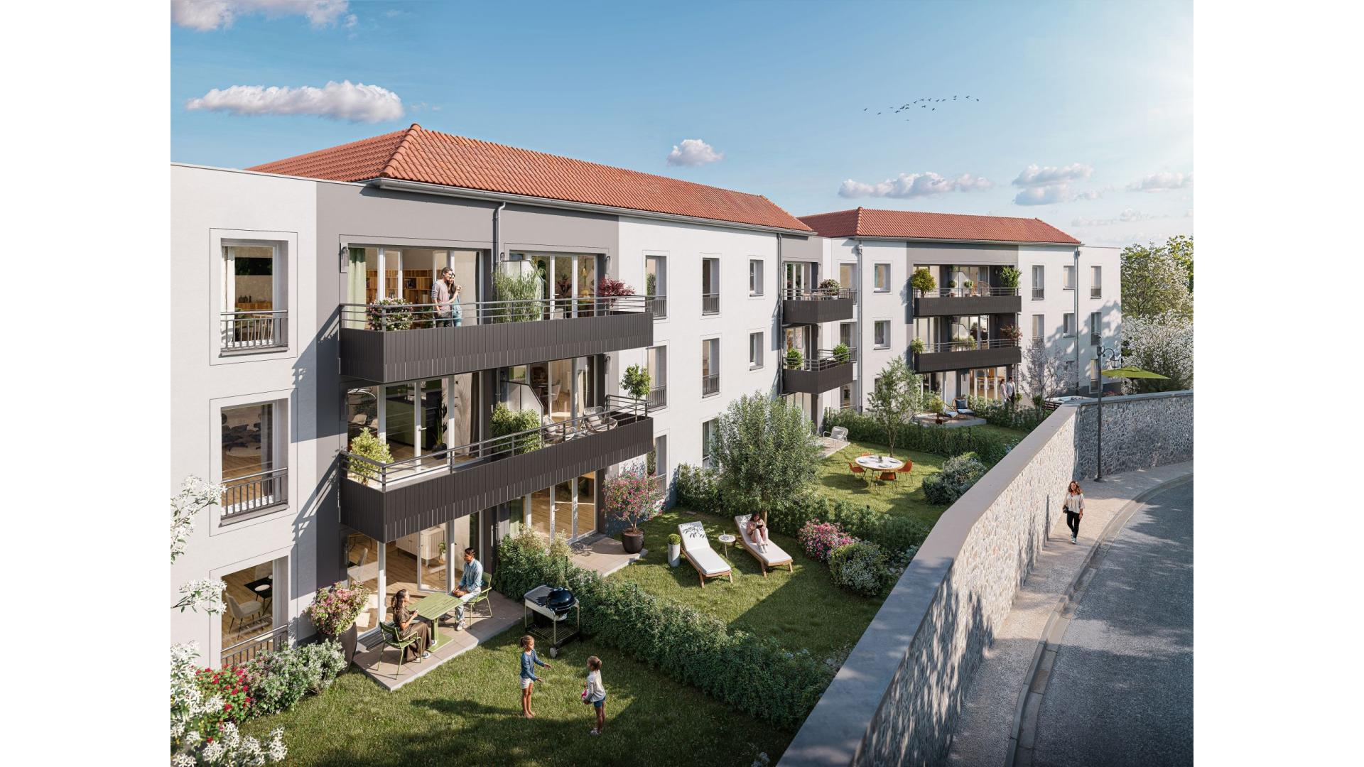 Programme neuf Messy — Située dans le village de Messy, au cœur de la Seine-et-Marne, cette nouvelle résidence s’intègre ha... à Messy — éligible PTZ