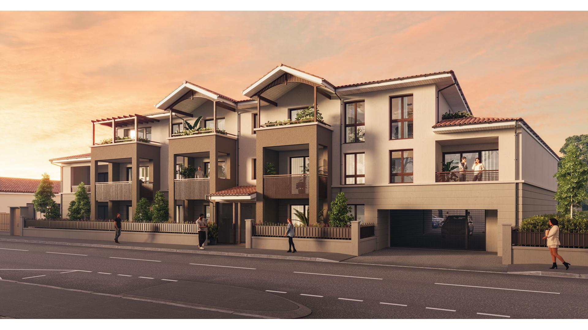 Programme neuf la-Teste-de-Buch — Situé dans un environnement privilégié, ce programme immobilier propose des appartements neufs conçu... à la-Teste-de-Buch — éligible PTZ