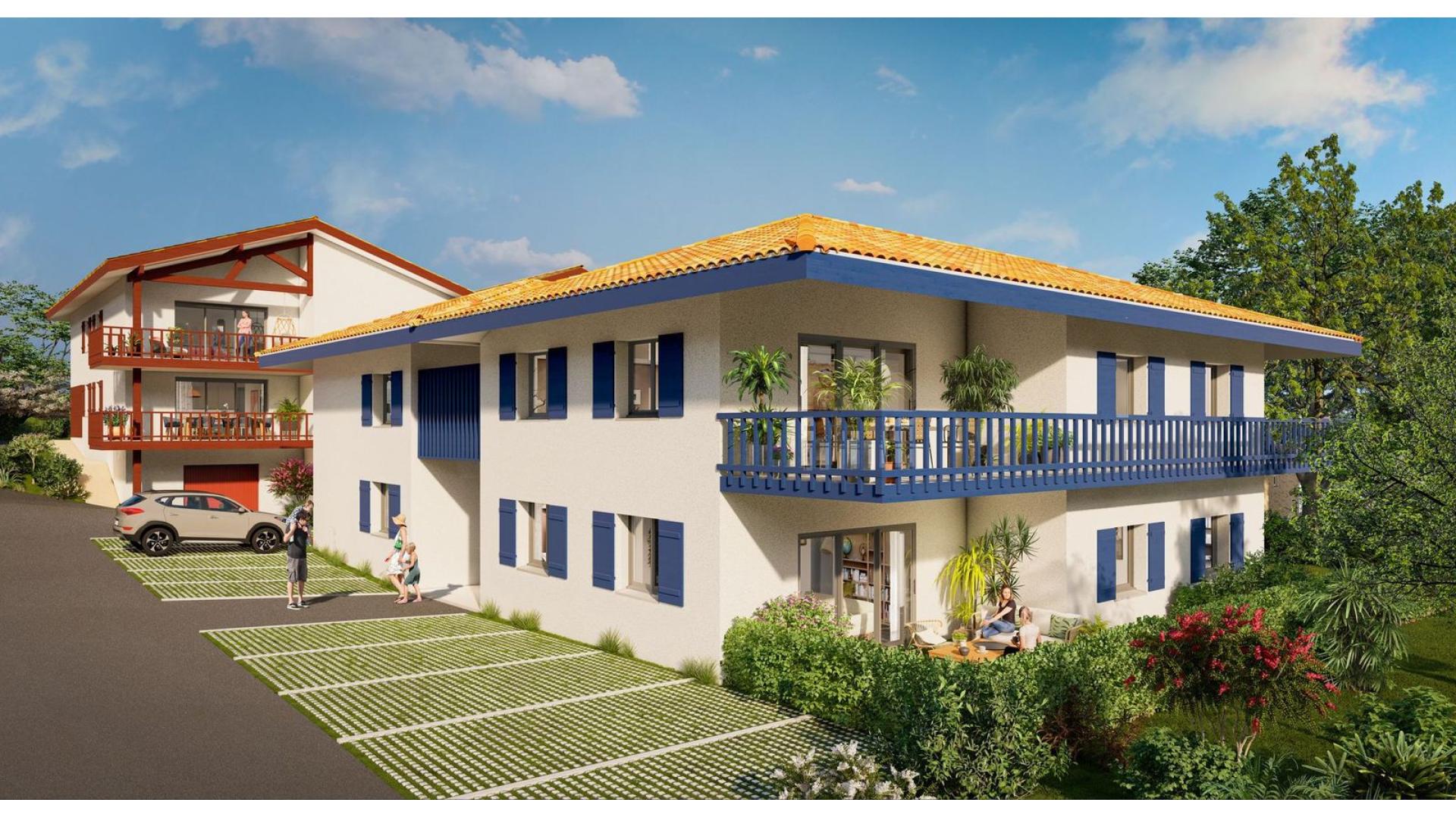 Programme neuf Bidart — Située dans un environnement agréable, cette nouvelle résidence propose des appartements spacieux al... à Bidart — éligible PTZ