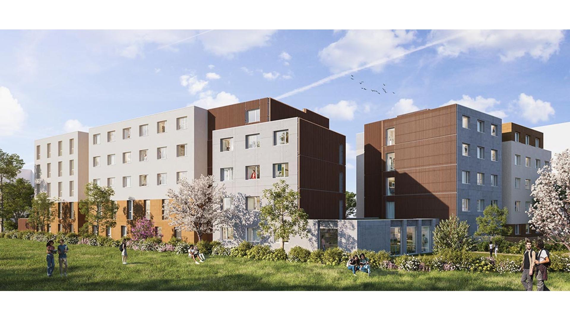 Programme neuf Thionville — Située à proximité immédiate de la gare de Thionville, cette résidence neuve propose des appartement... à Thionville — éligible PTZ