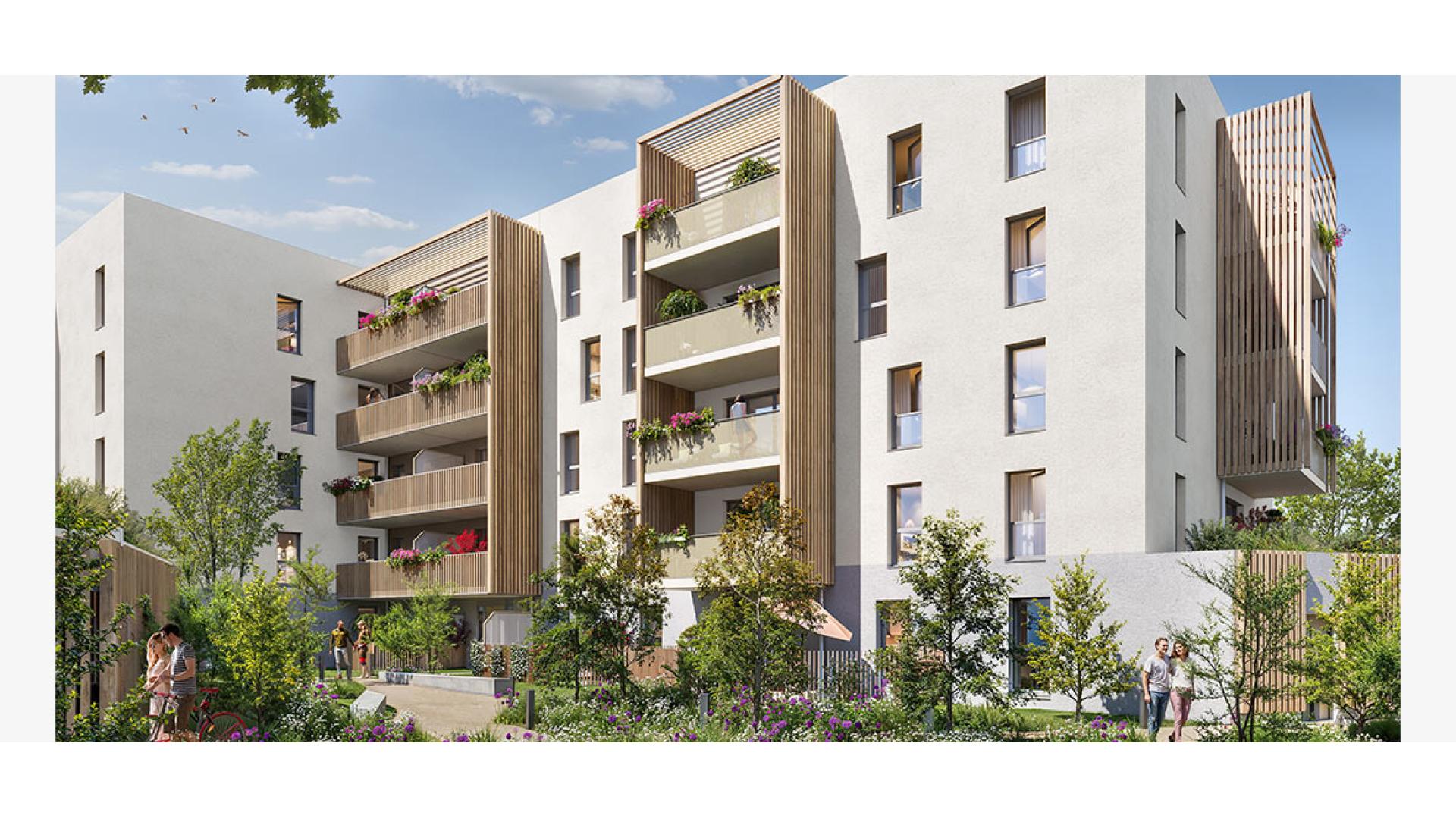 Programme neuf la-Roche-sur-Yon — Située dans un environnement résidentiel, cette nouvelle réalisation propose des appartements contem... à la-Roche-sur-Yon — éligible PTZ