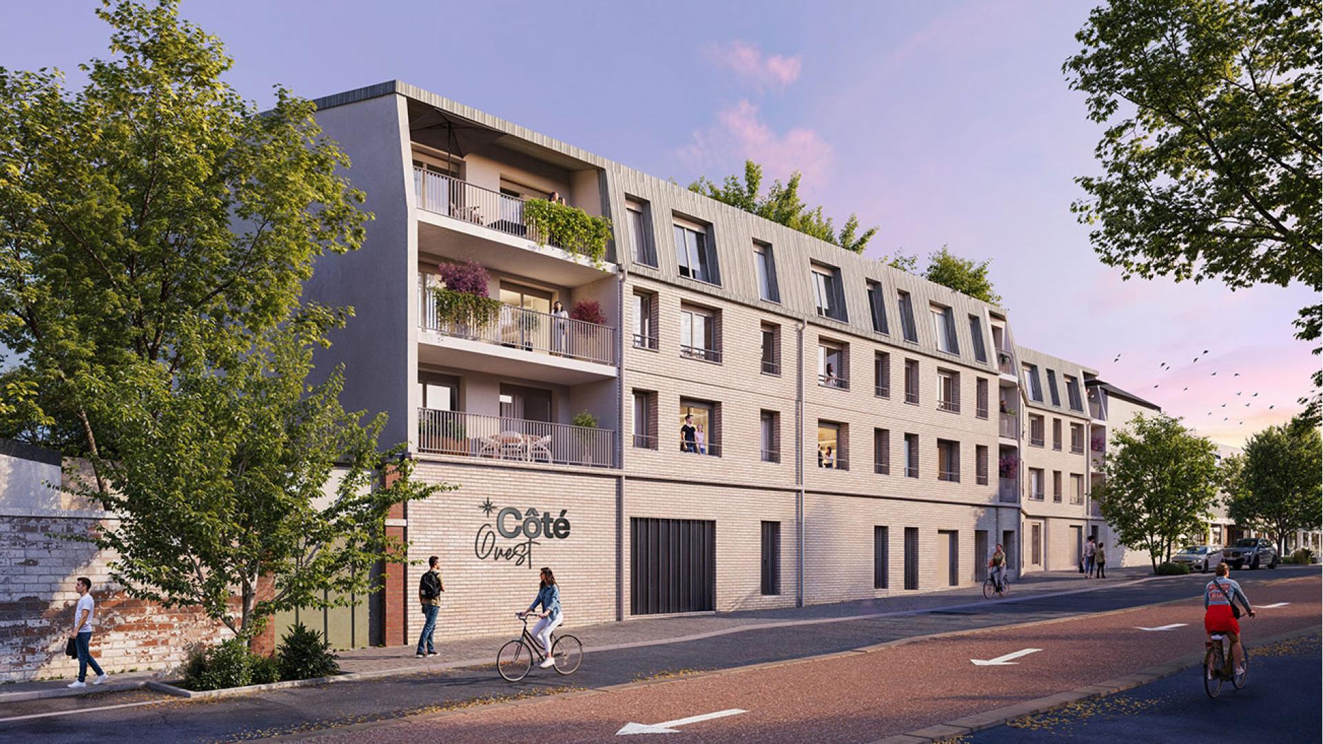 Programme neuf Déville-Lès-Rouen — À quelques minutes de Rouen, une nouvelle résidence contemporaine s’intègre harmonieusement dans un ... à Déville-Lès-Rouen — éligible PTZ