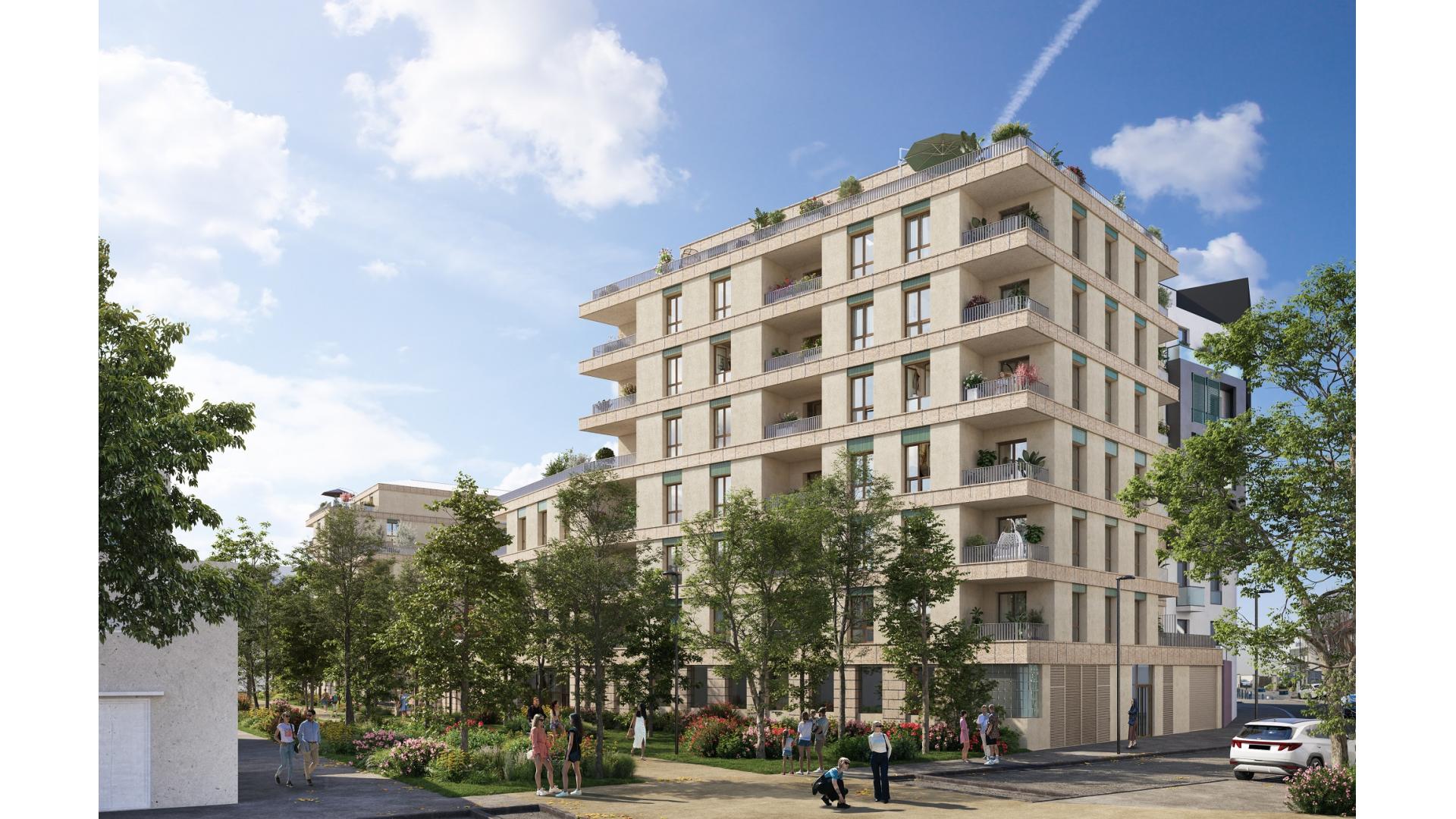 Programme neuf Aubervilliers — Située à Aubervilliers, à proximité immédiate du parc Eli Lotar, cette résidence propose une sélecti... à Aubervilliers — éligible PTZ