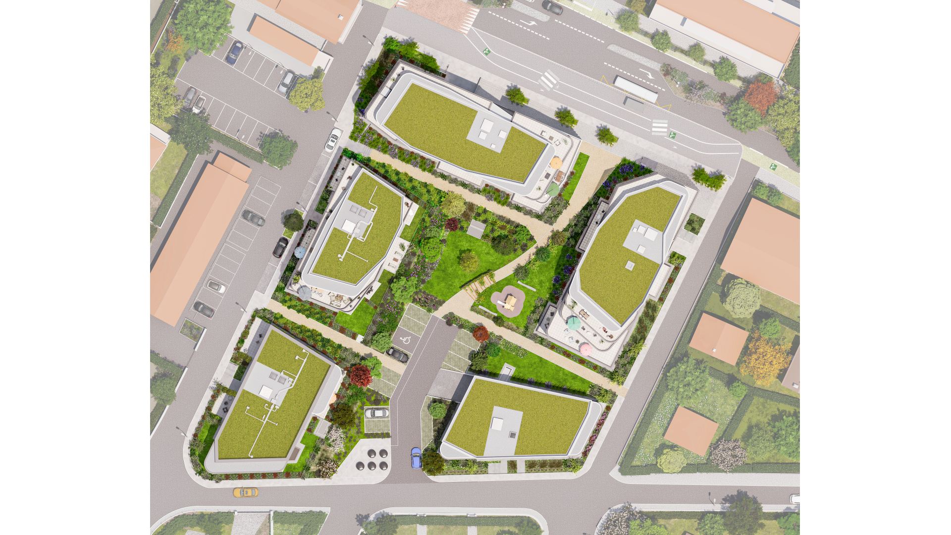 Programme neuf Cognin — Située à Cognin, cette résidence bénéficie d’un emplacement privilégié à proximité immédiate du cent... à Cognin — éligible PTZ