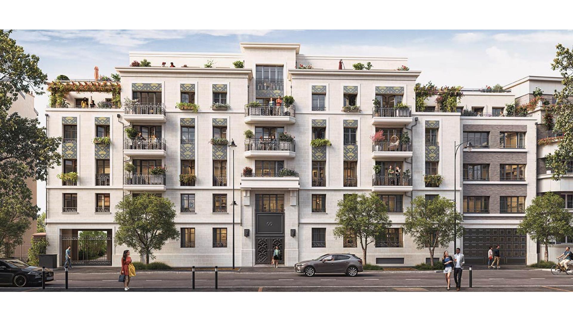 Programme neuf Maisons-Alfort — Située dans un environnement résidentiel agréable, cette nouvelle résidence propose des appartements... à Maisons-Alfort — éligible PTZ