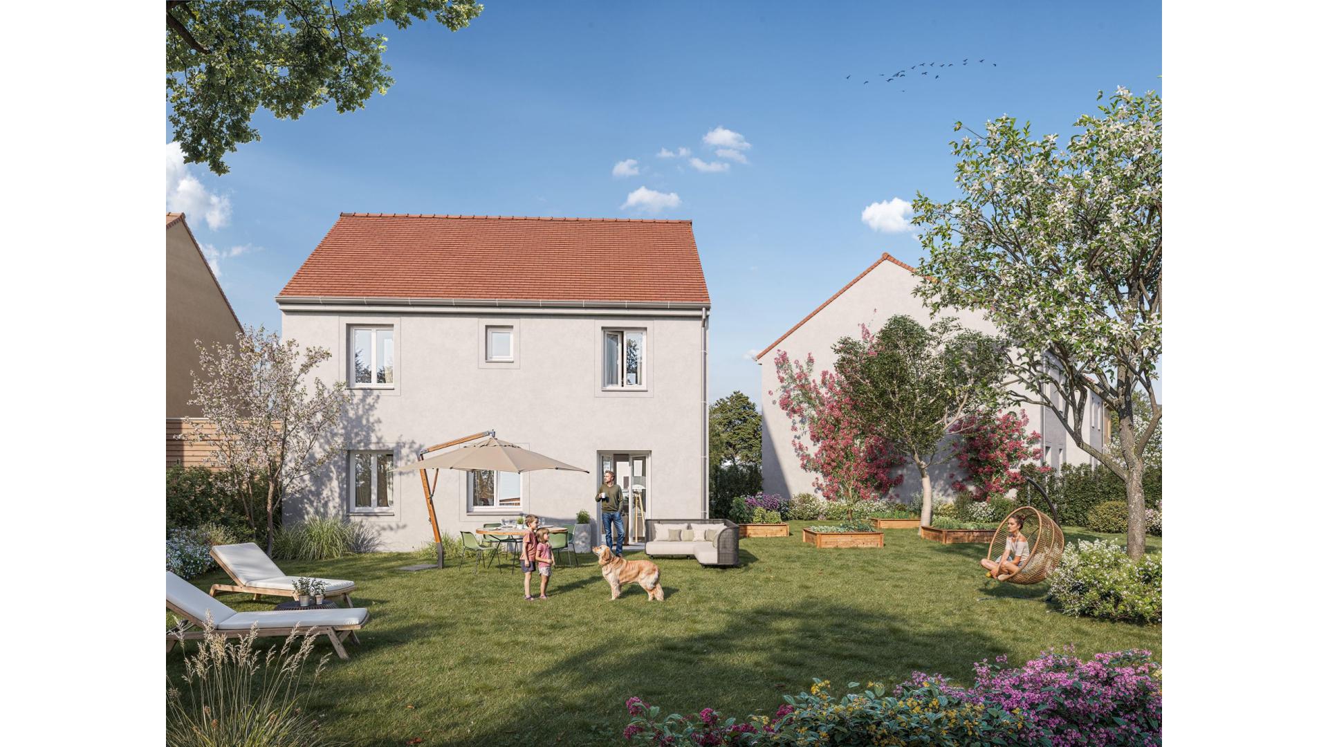 Programme neuf Longueville — Située à Longueville, au cœur de la Seine-et-Marne, cette nouvelle réalisation propose un cadre de v... à Longueville — éligible PTZ