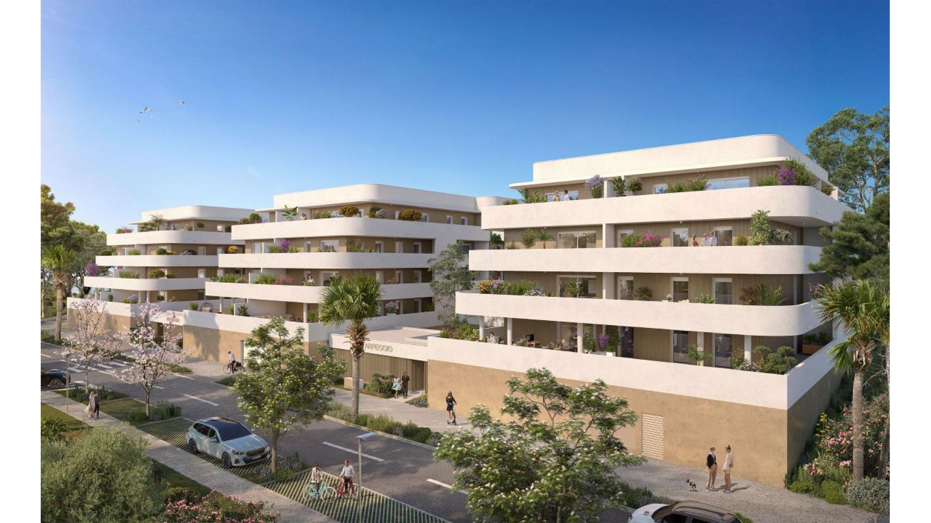 Programme neuf Canet-en-Roussillon — Située à proximité de Perpignan, au cœur du pays catalan, cette nouvelle résidence s’intègre harmoni... à Canet-en-Roussillon — éligible PTZ