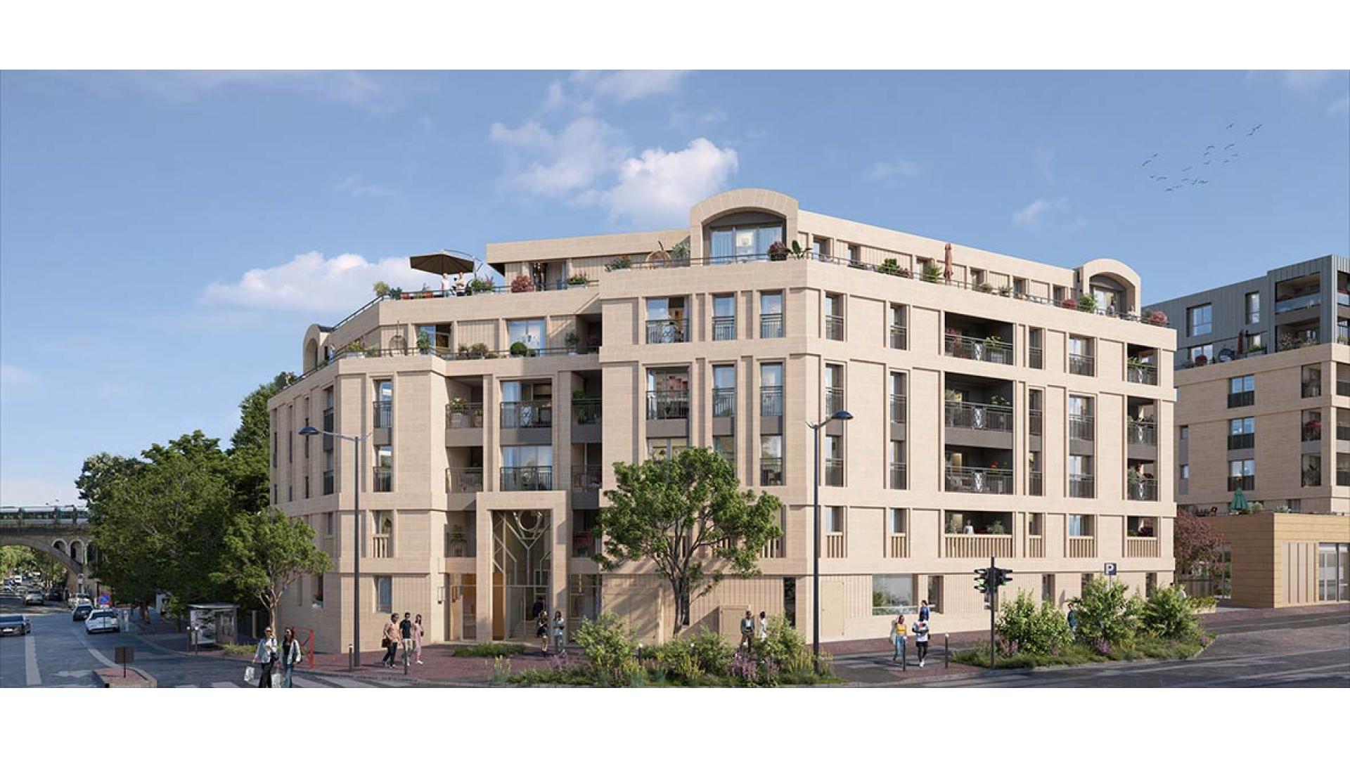 Programme neuf Fontenay-Aux-Roses — Située au sein d’un quartier résidentiel recherché, cette nouvelle réalisation propose des apparteme... à Fontenay-Aux-Roses — éligible PTZ