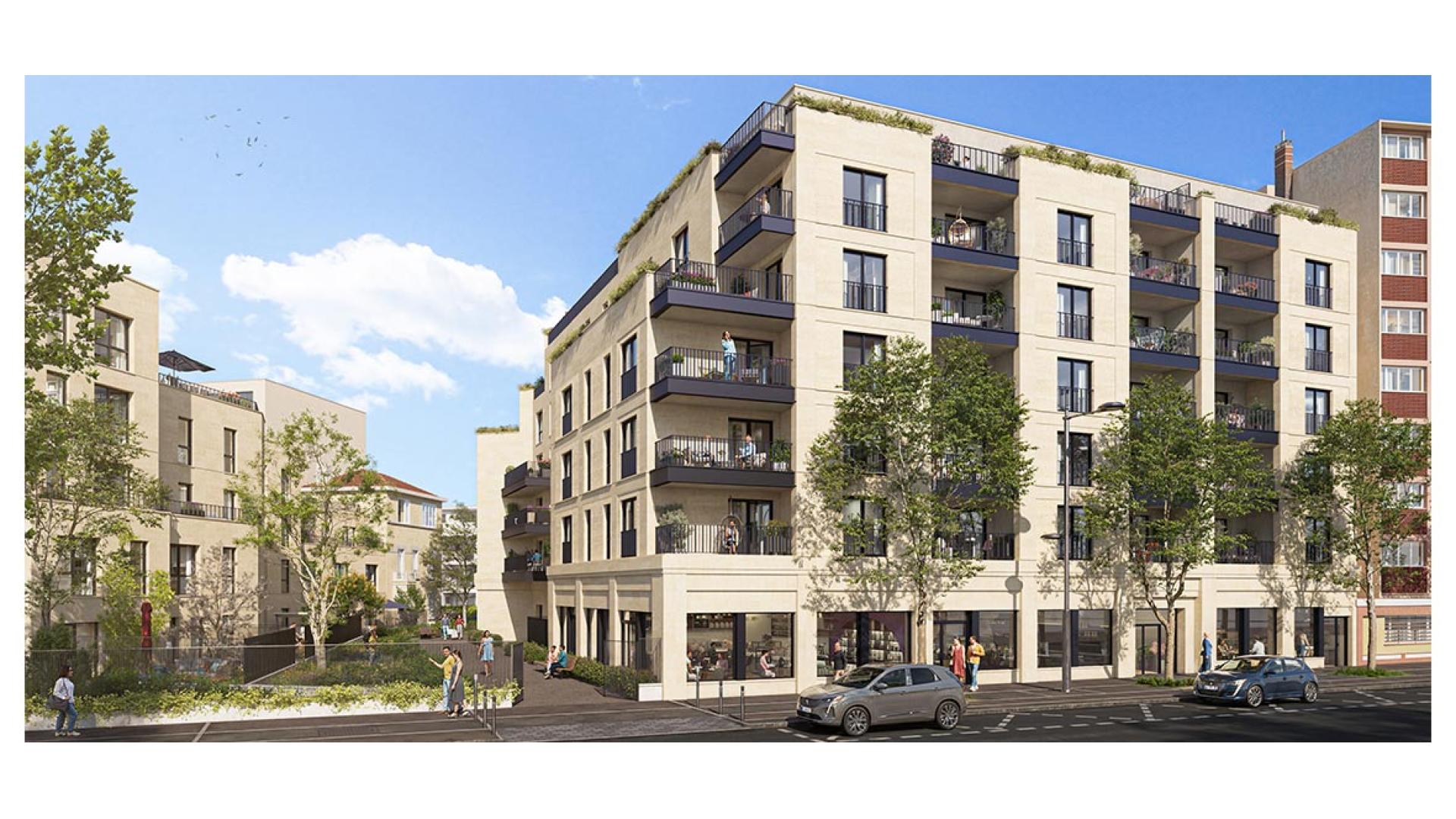 Programme neuf Aubervilliers — Située dans un environnement résidentiel, cette nouvelle résidence propose des appartements allant d... à Aubervilliers — éligible PTZ