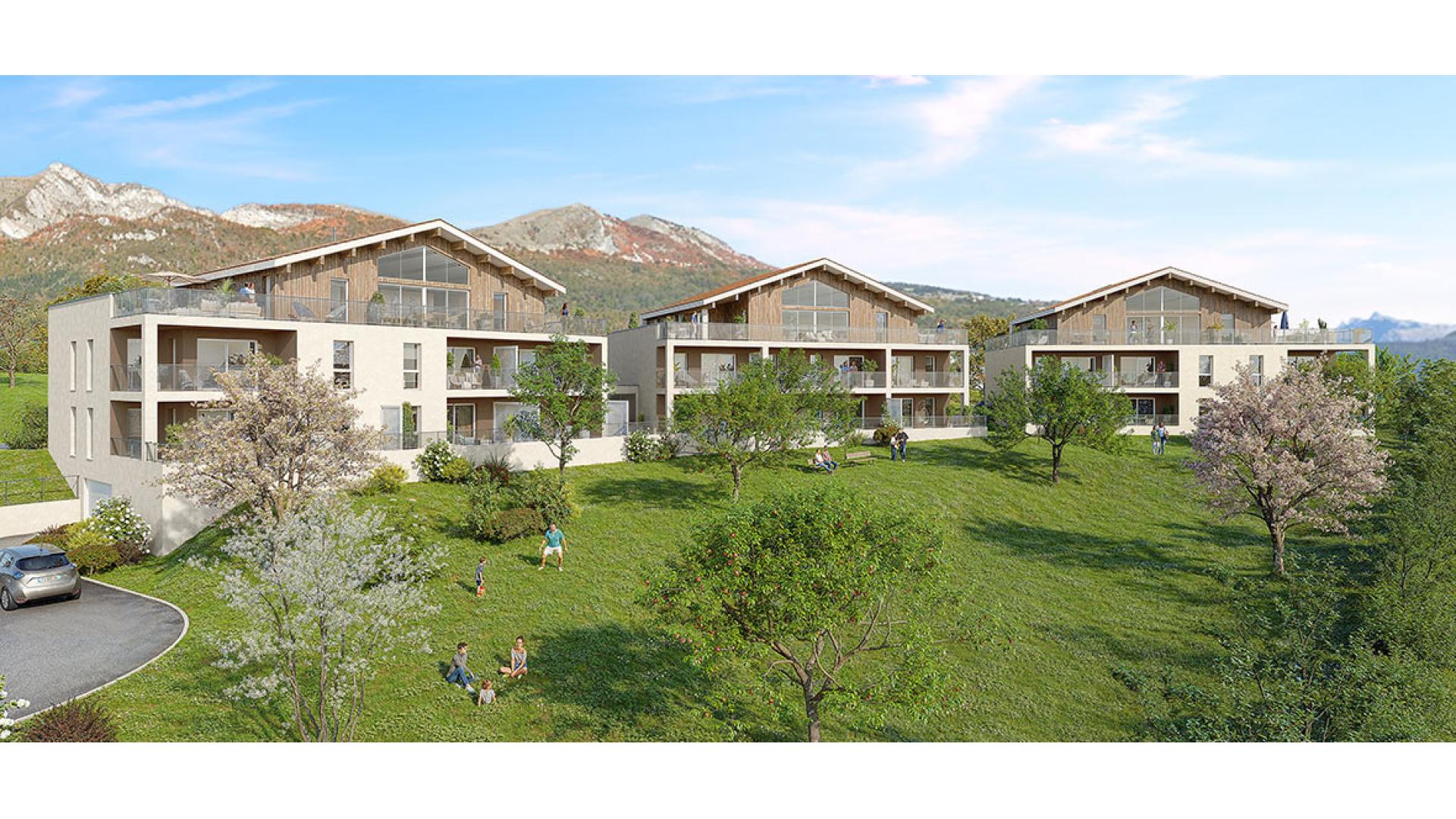 Programme neuf Gap — Située dans un environnement résidentiel paisible, cette nouvelle résidence propose des appartements... à Gap — éligible PTZ