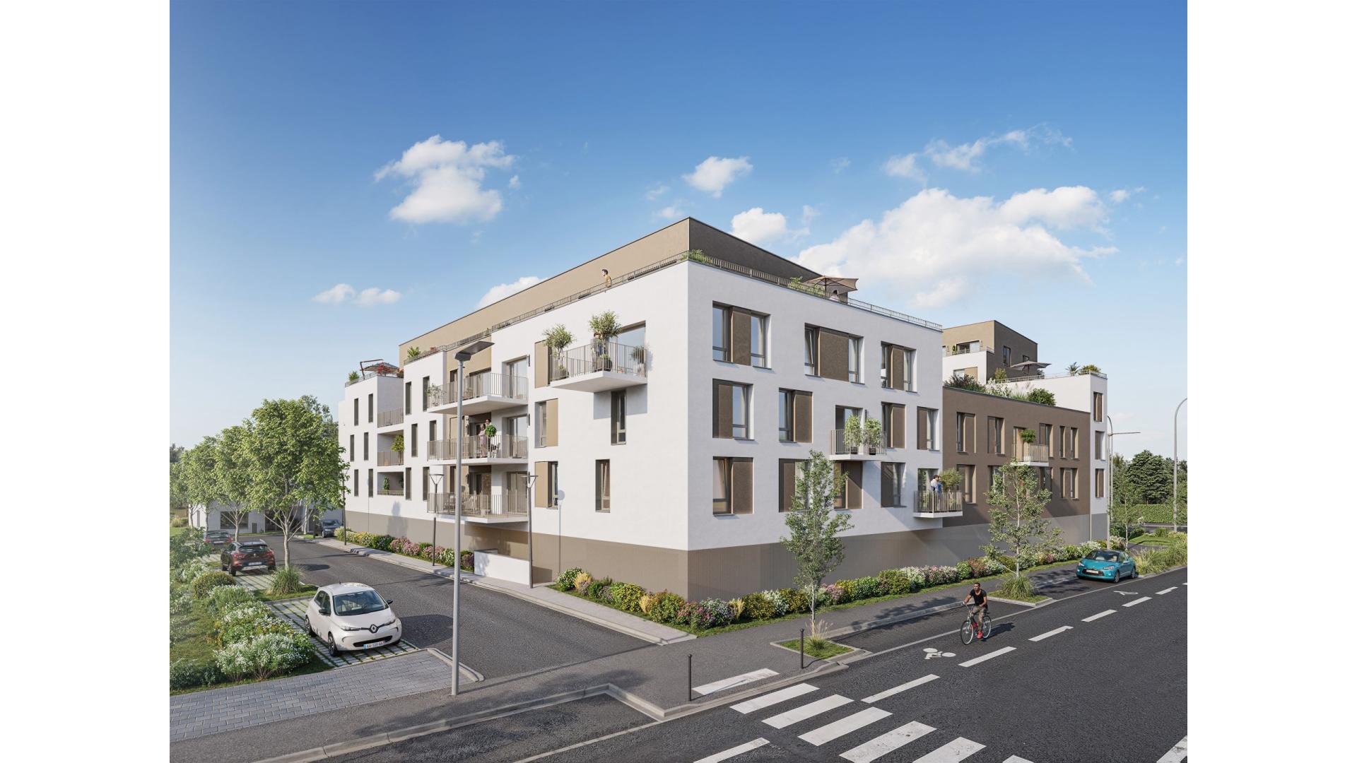 Programme neuf la Roche sur Yon — Située au cœur du quartier résidentiel Saint-André d’Ornay – Pont Morineau à La Roche-sur-Yon, cette... à la Roche sur Yon — éligible PTZ