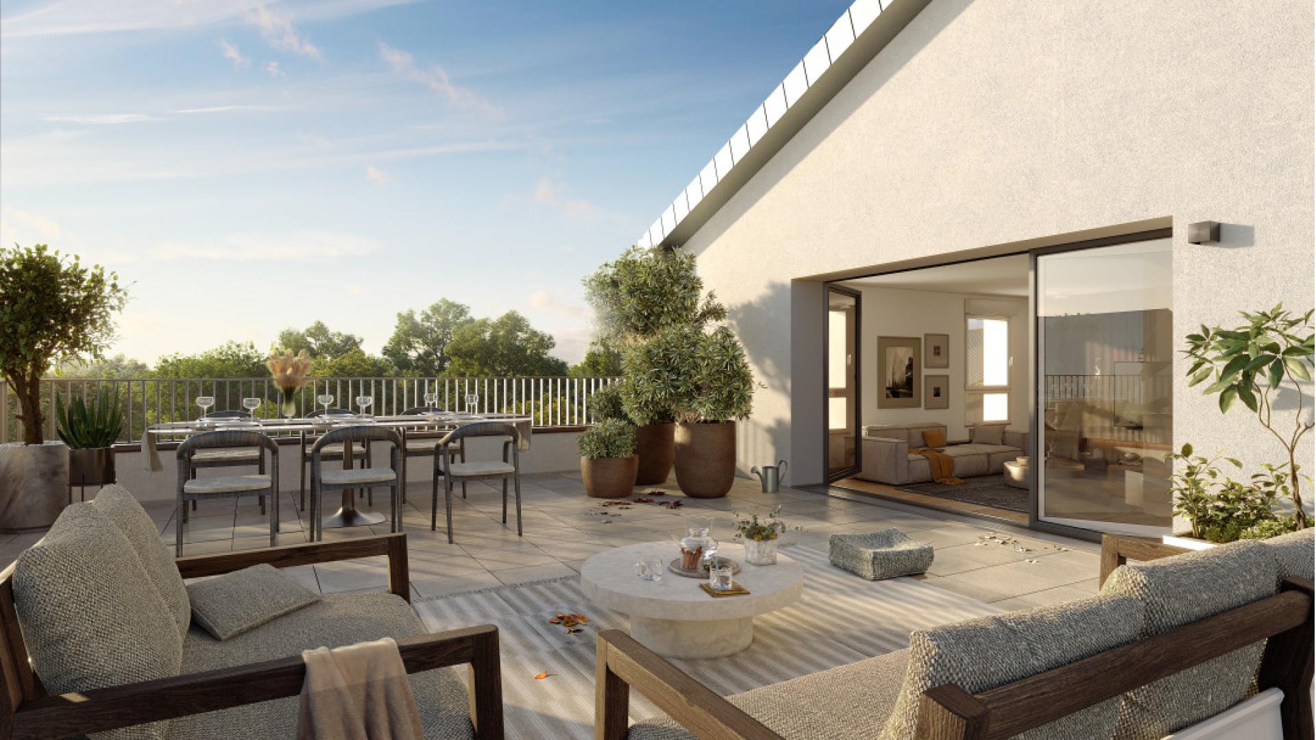 Programme neuf Nancy — Située dans le quartier prisé de Buthégnémont à Nancy, cette nouvelle résidence propose un cadre de ... à Nancy — éligible PTZ