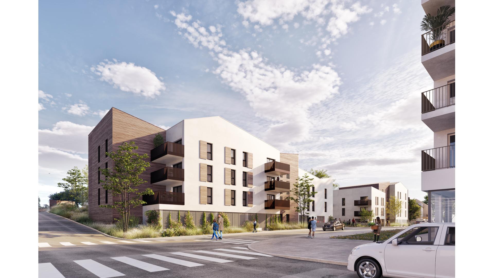 Programme neuf Brest — Située à l’ouest de Brest, dans le quartier Fontaine Margot, cette résidence s’intègre harmonieuseme... à Brest — éligible PTZ