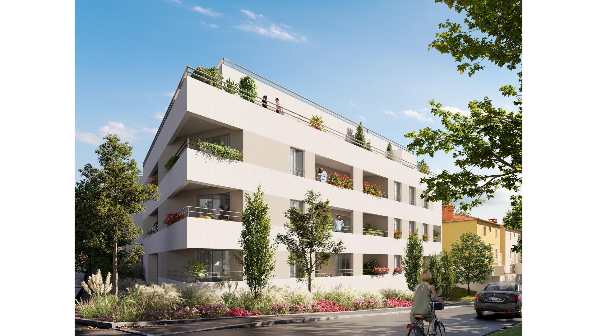 Programme neuf Sathonay-Camp — Située à seulement dix minutes de Lyon, cette nouvelle résidence se niche au cœur d’un quartier rési... à Sathonay-Camp — éligible PTZ