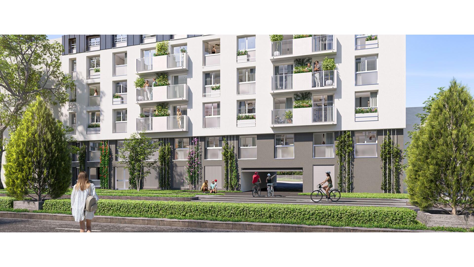 Programme neuf Talence — Située à Talence, cette résidence propose des studios entièrement meublés et équipés, conçus pour ré... à Talence — éligible PTZ