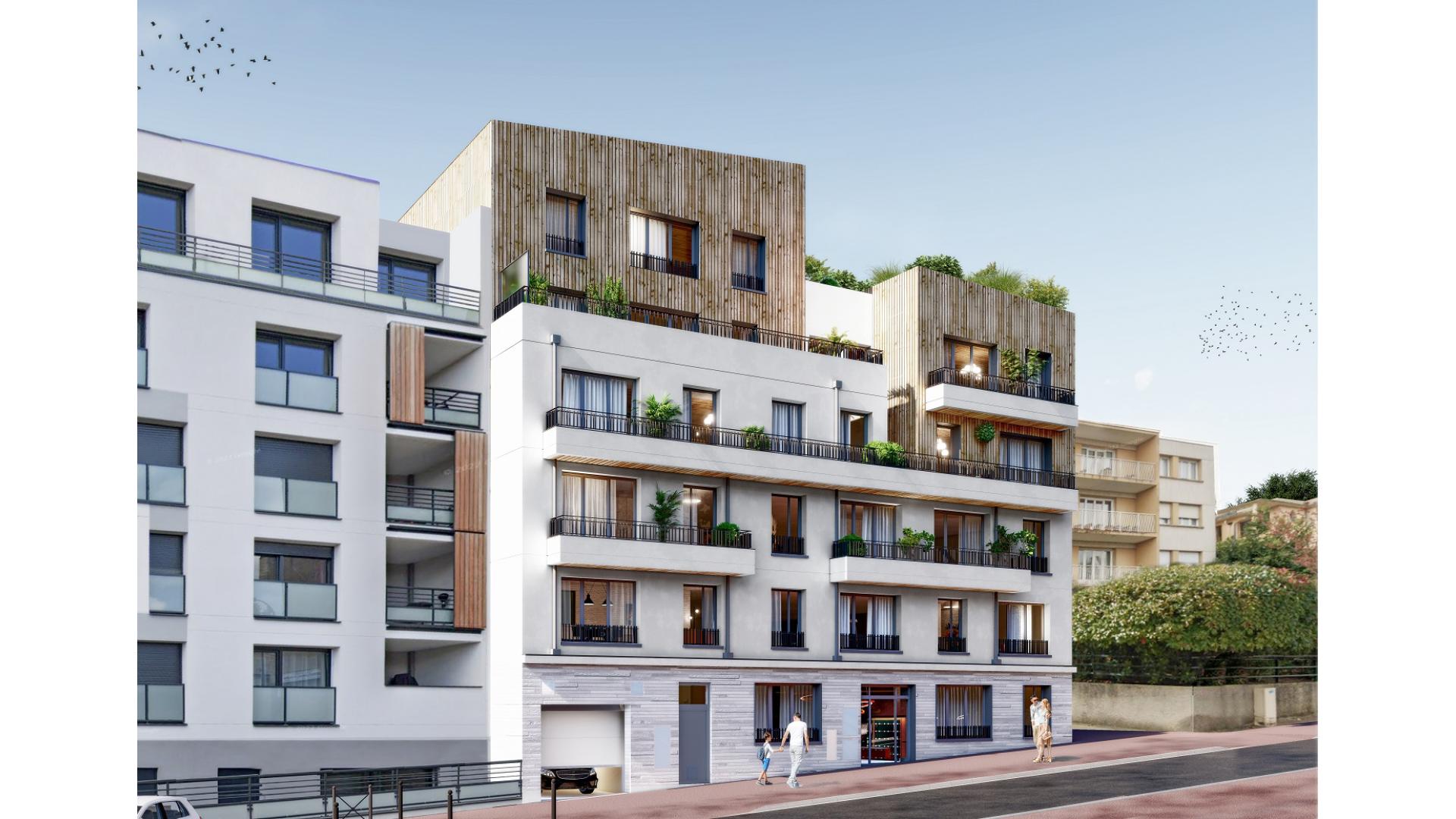 Programme neuf Chaville — Idéalement située à proximité immédiate de la mairie et de la place du marché, cette résidence à tai... à Chaville — éligible PTZ