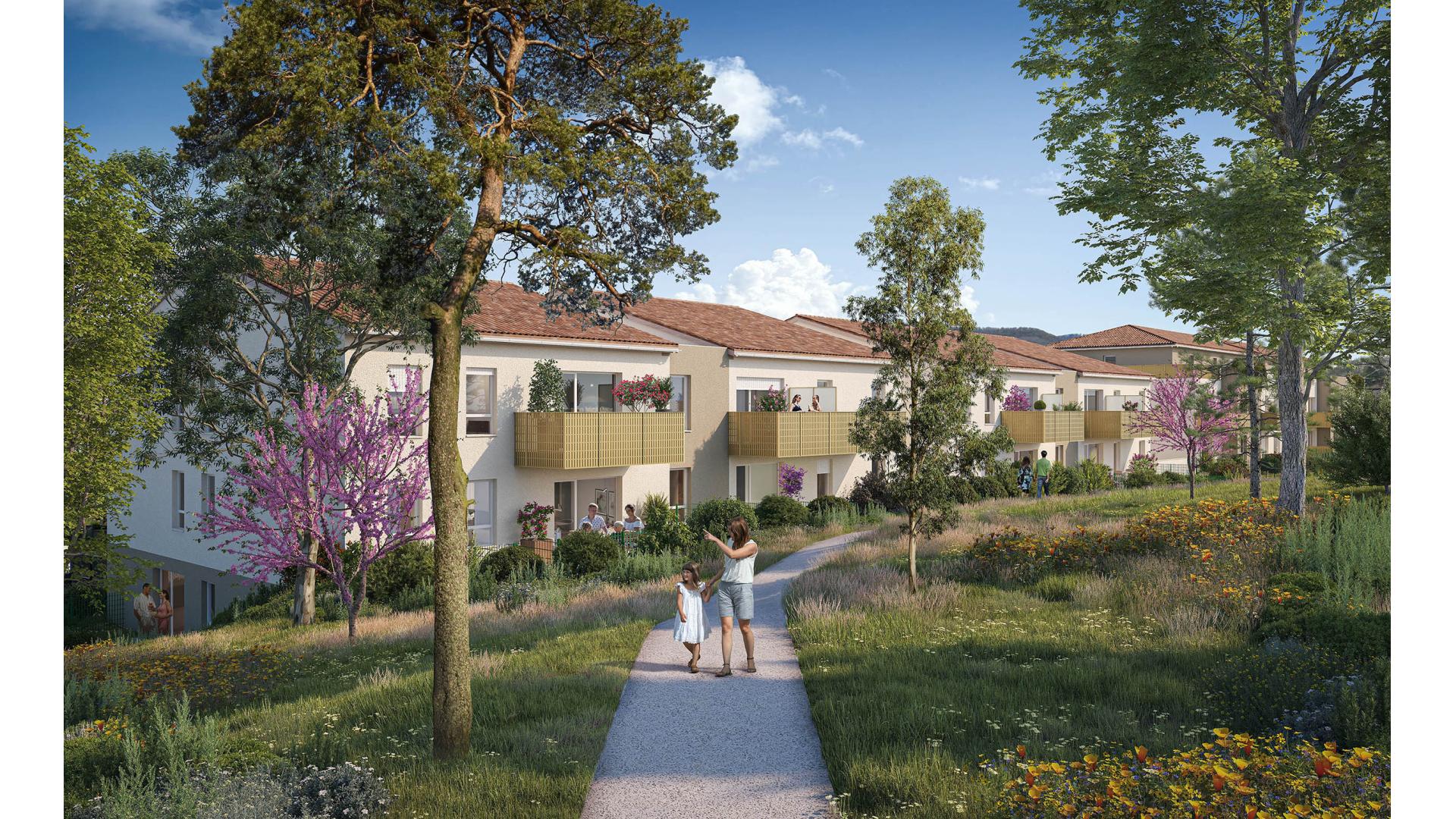 Programme neuf Amberieu-en-Bugey — Située à Ambérieu-en-Bugey, cette résidence s’inscrit dans un environnement résidentiel calme et pré... à Amberieu-en-Bugey — éligible PTZ